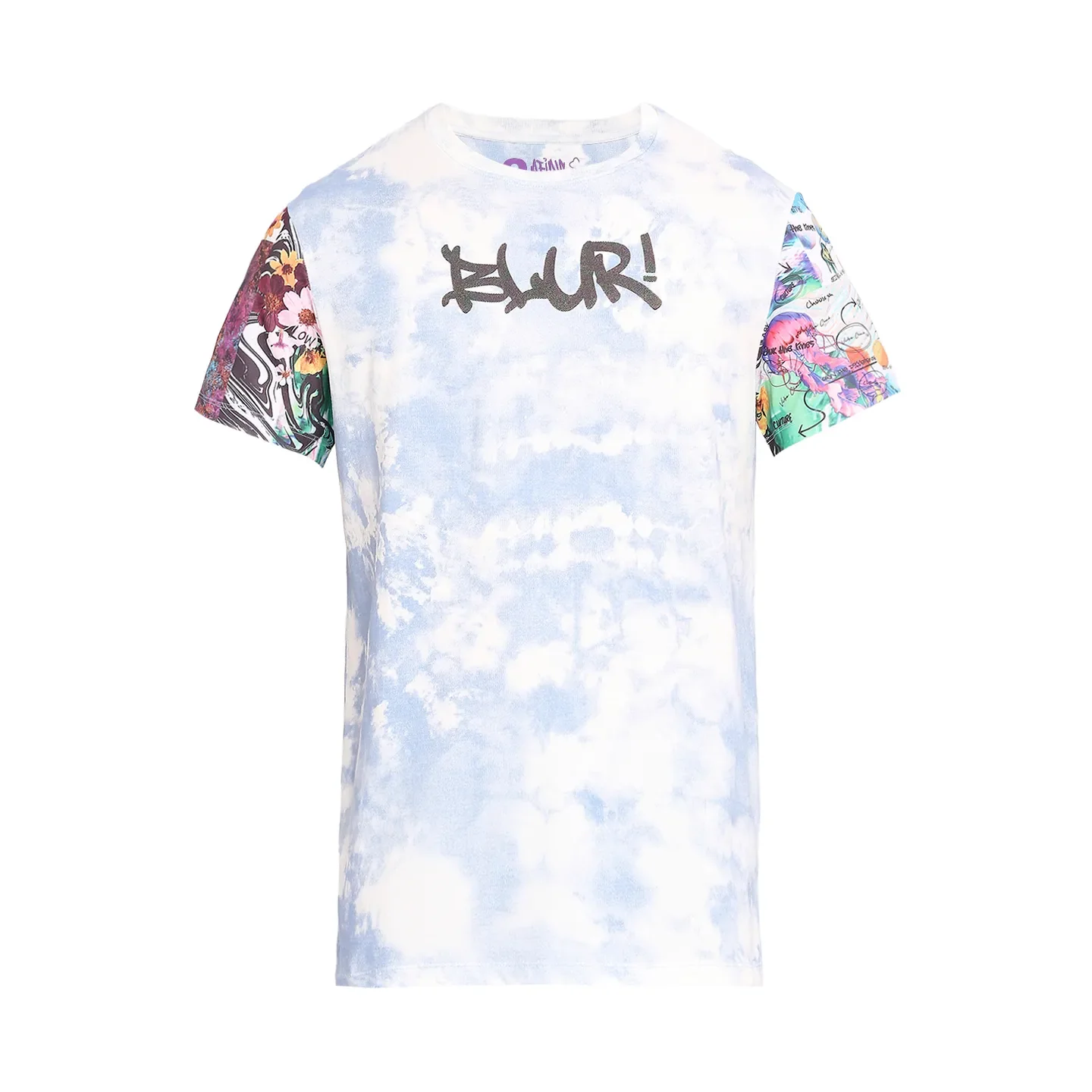 Blue Regular Fit Men's Short Sleeves T-Shirt by Being Human Clothing - Image 7