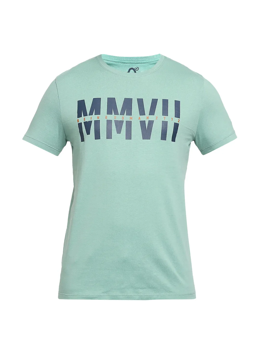 Green Regular Fit Men's Short Sleeves T-Shirt by Being Human Clothing - Image 7