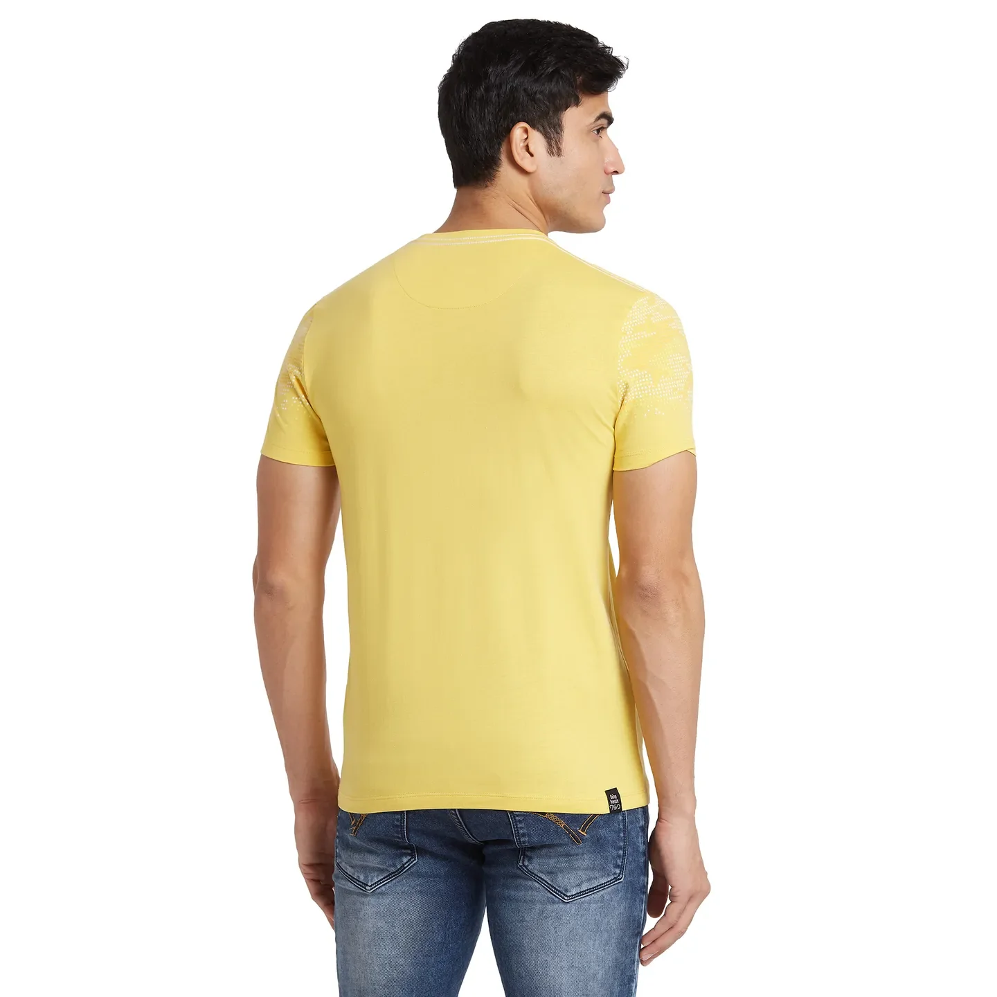 Purple Regular Fit Men's Short Sleeves T-Shirt by Being Human Clothing - Image 3