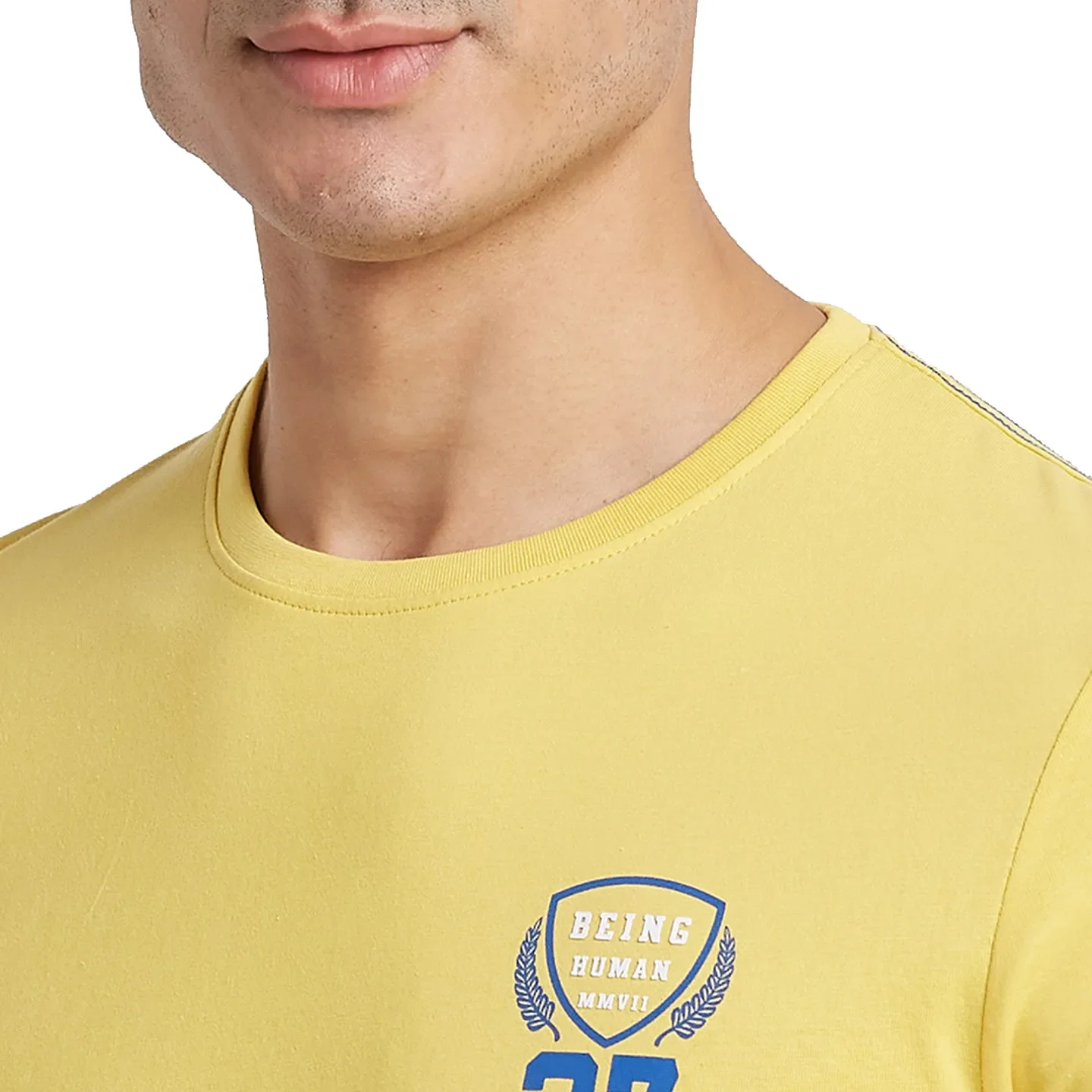 Purple Regular Fit Men's Short Sleeves T-Shirt by Being Human Clothing - Image 4