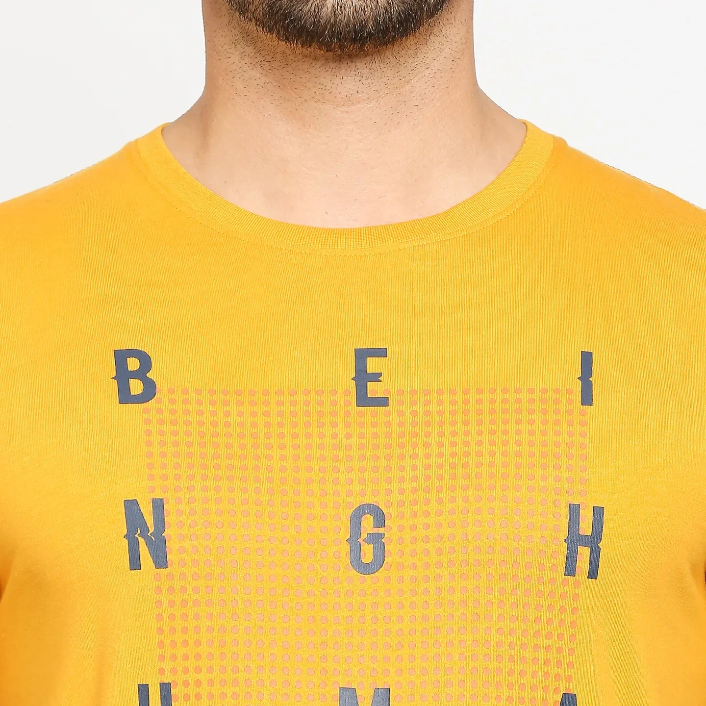 Red Regular Fit Men's Short Sleeves T-Shirt by Being Human Clothing - Image 4