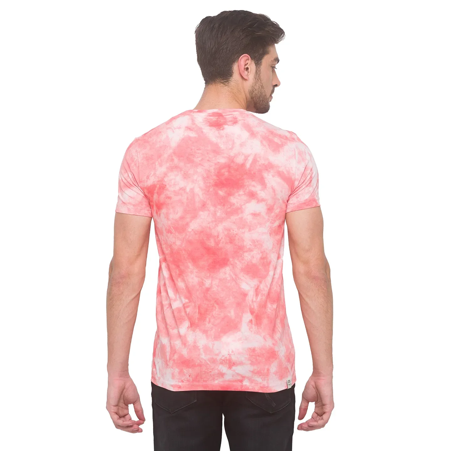 Orange Regular Fit Men's Short Sleeves T-Shirt by Being Human Clothing - Image 2