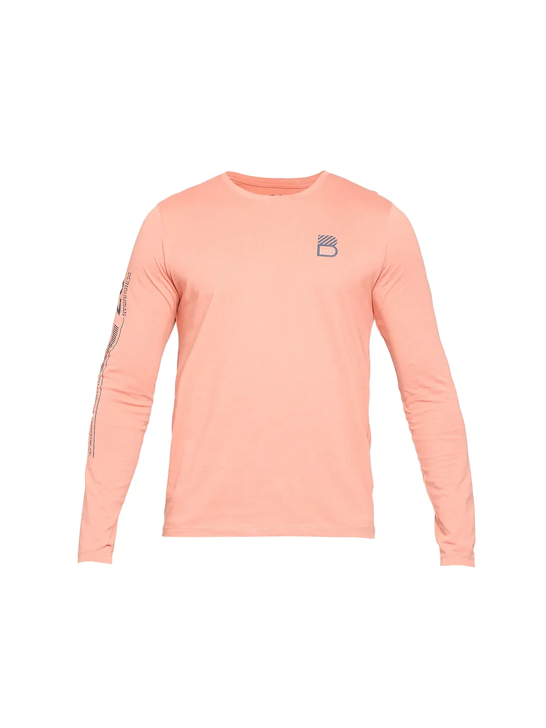 Pink Regular Fit Round Neck Men's T-Shirt by Being Human Clothing - Image 7