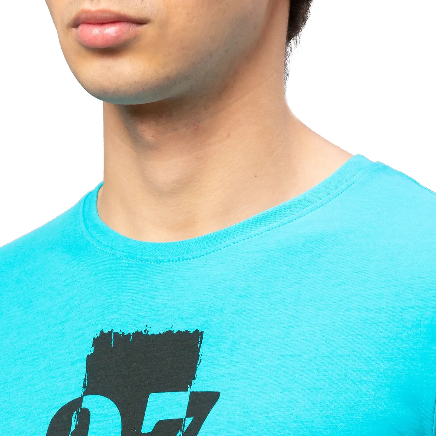 Blue Regular Fit Men's Short Sleeves T-Shirt by Being Human Clothing