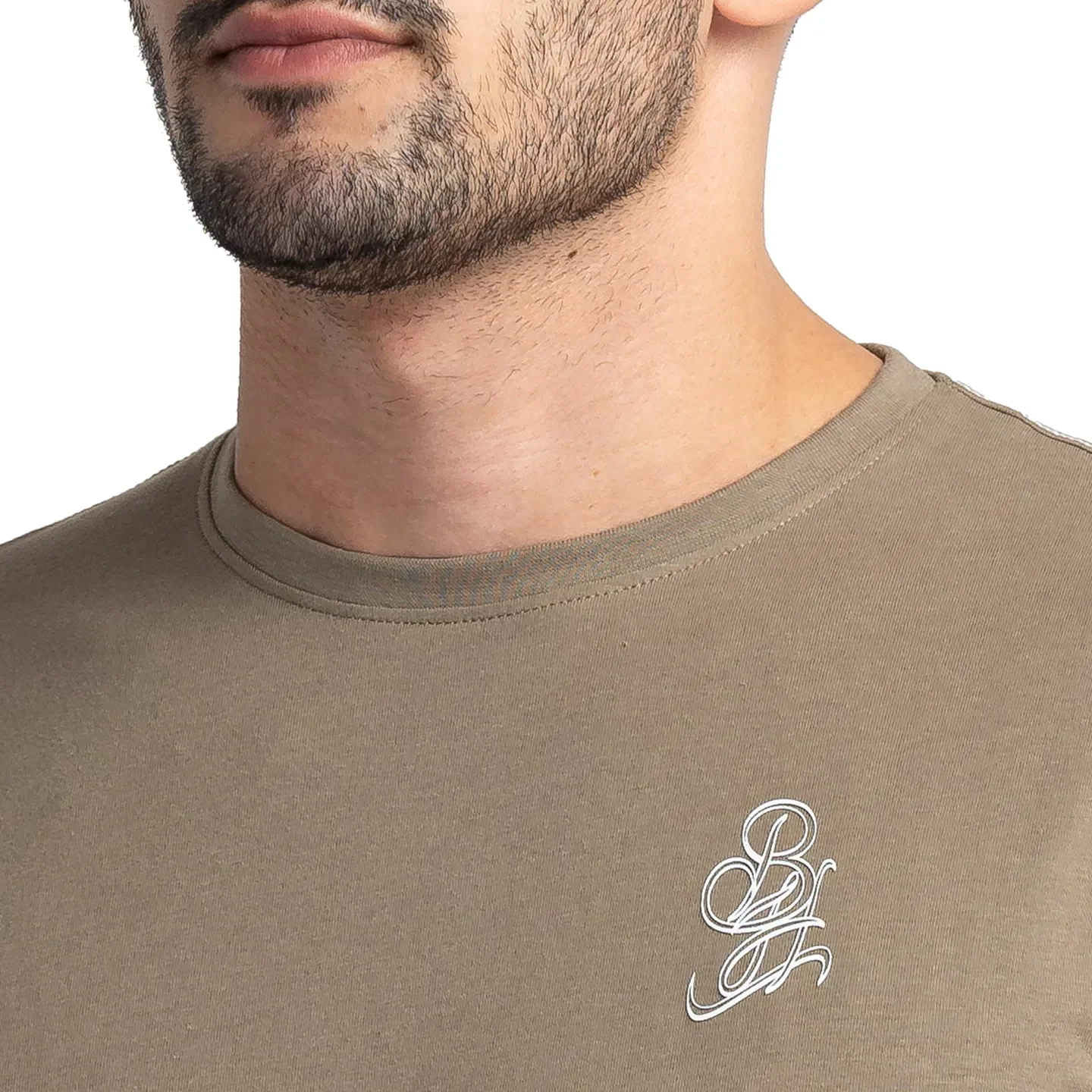 Grey Regular Fit Men's Short Sleeves T-Shirt by Being Human Clothing - Image 5