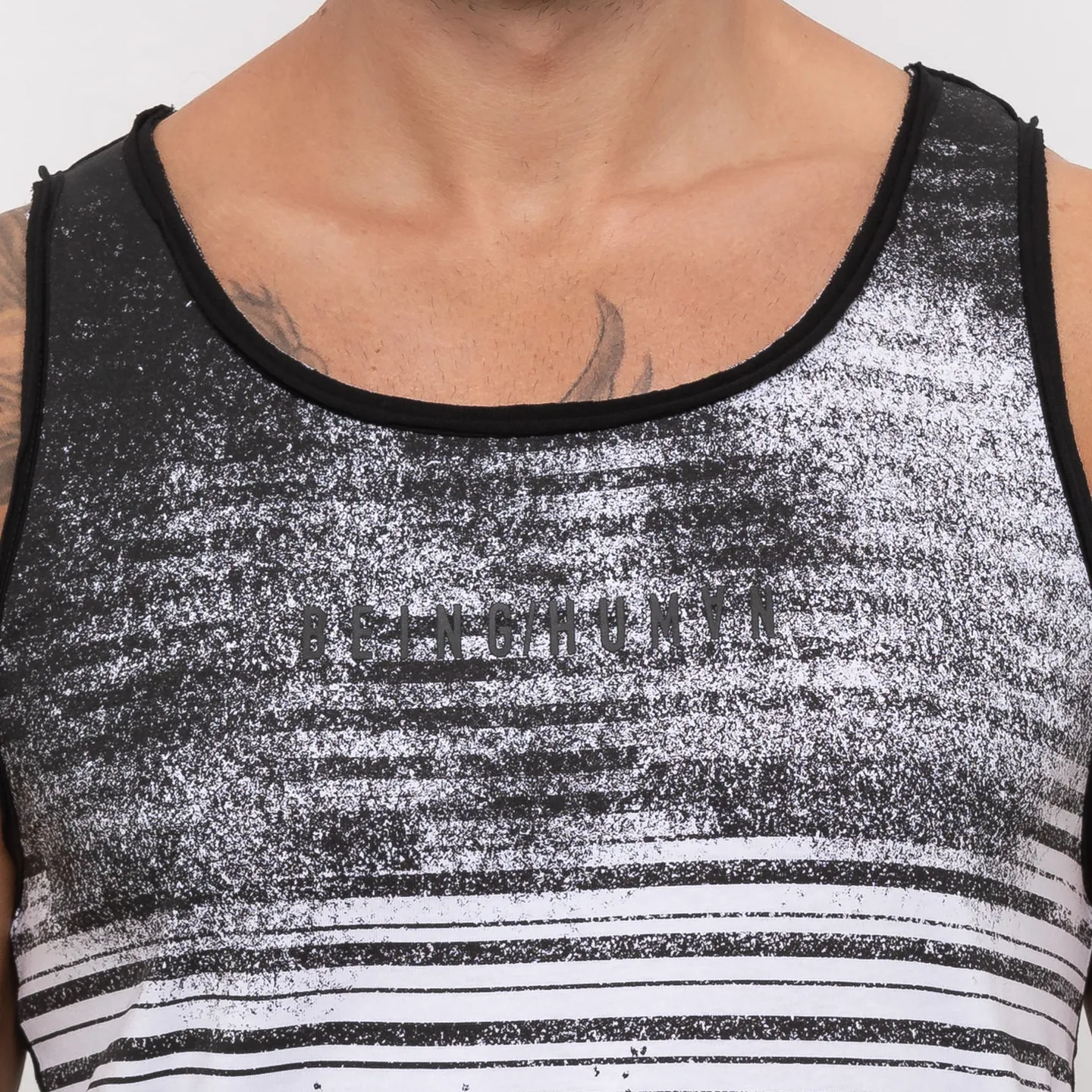 White Regular Fit Men's T-Shirt by Being Human Clothing - Image 5