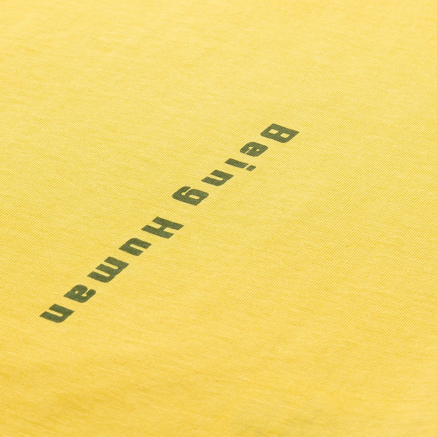 Yellow Regular Fit Men's Short Sleeves T-Shirt by Being Human Clothing - Image 6