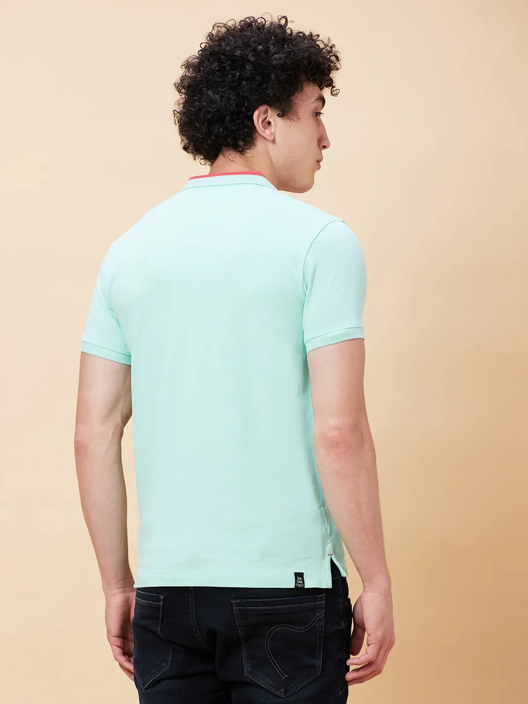 Brook Green Regular Fit Men's Polo T-Shirt by Being Human Clothing - Image 4