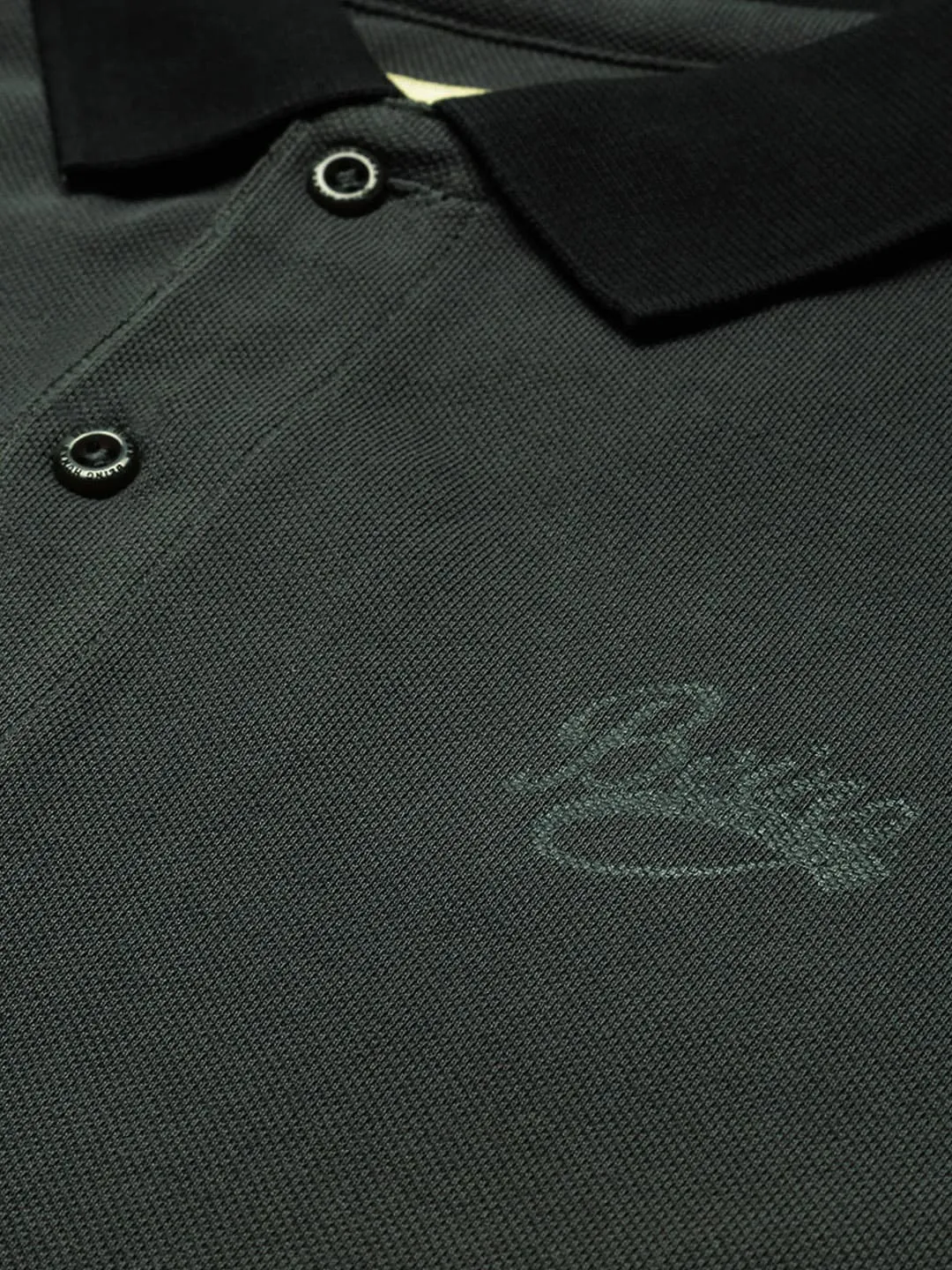 Blue Regular Fit Men's Polo T-Shirt by Being Human Clothing - Image 3