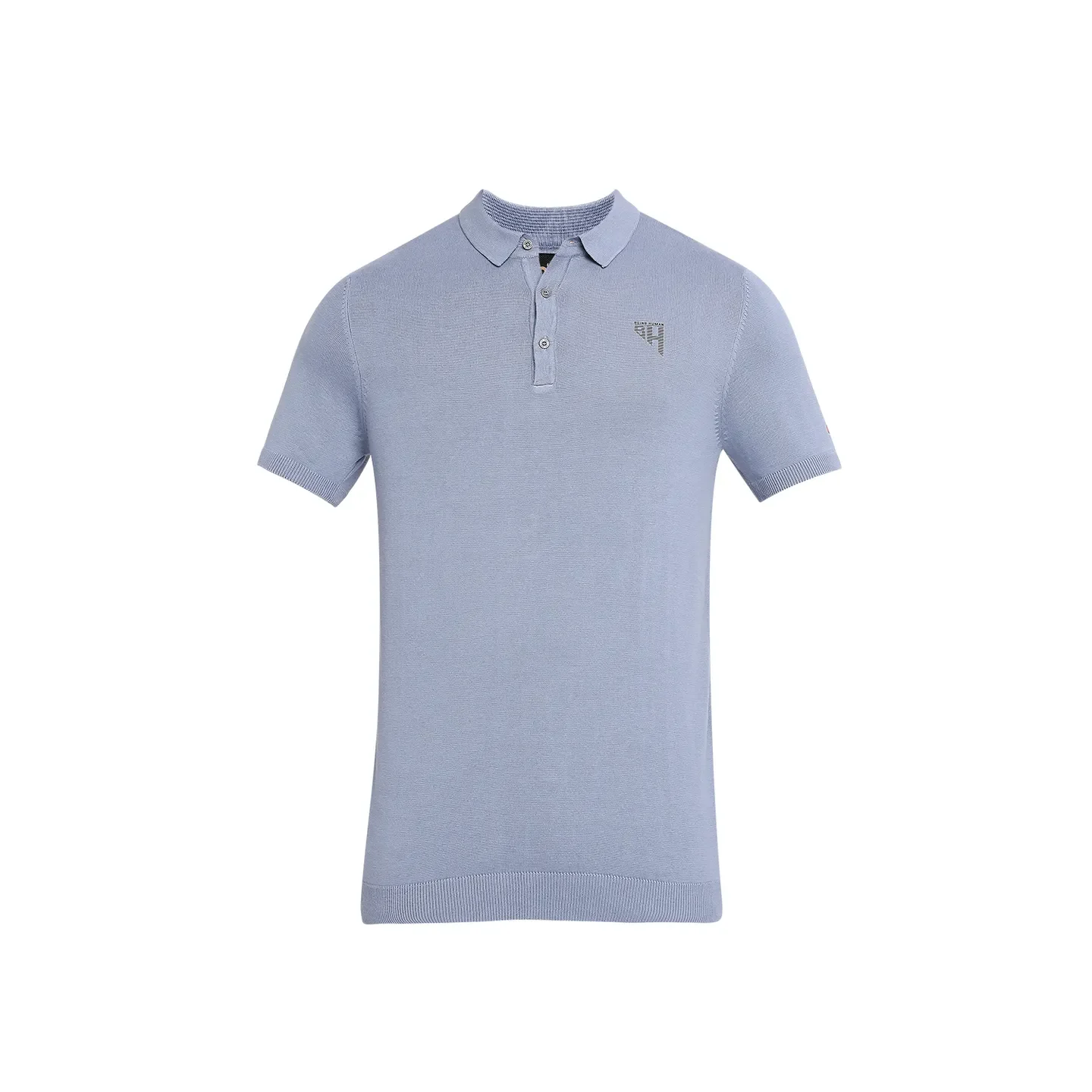 Grey Regular Fit Men's Polo T-Shirt by Being Human Clothing - Image 7