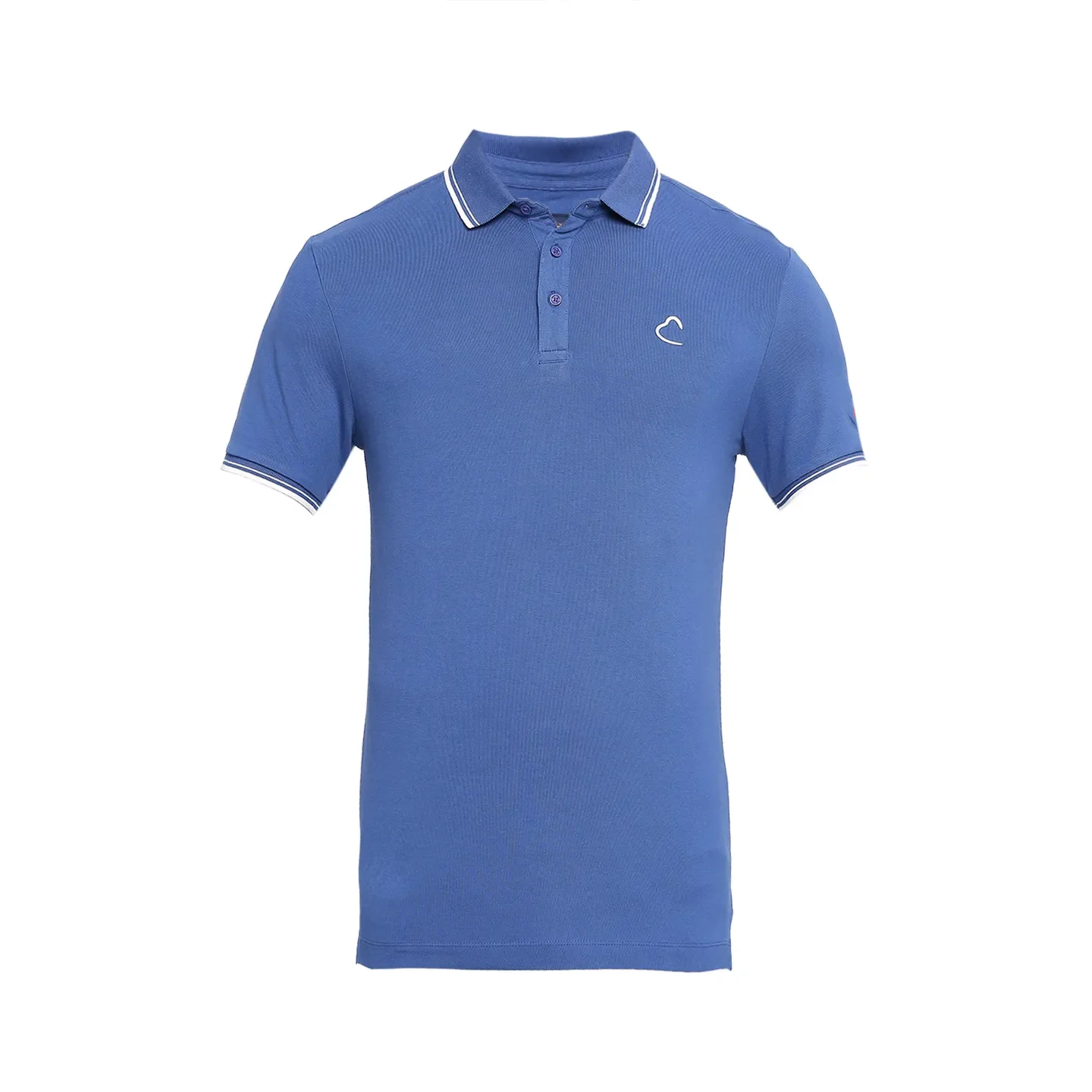 Blue Regular Fit Men's Polo T-shirt by Being Human Clothing - Image 7