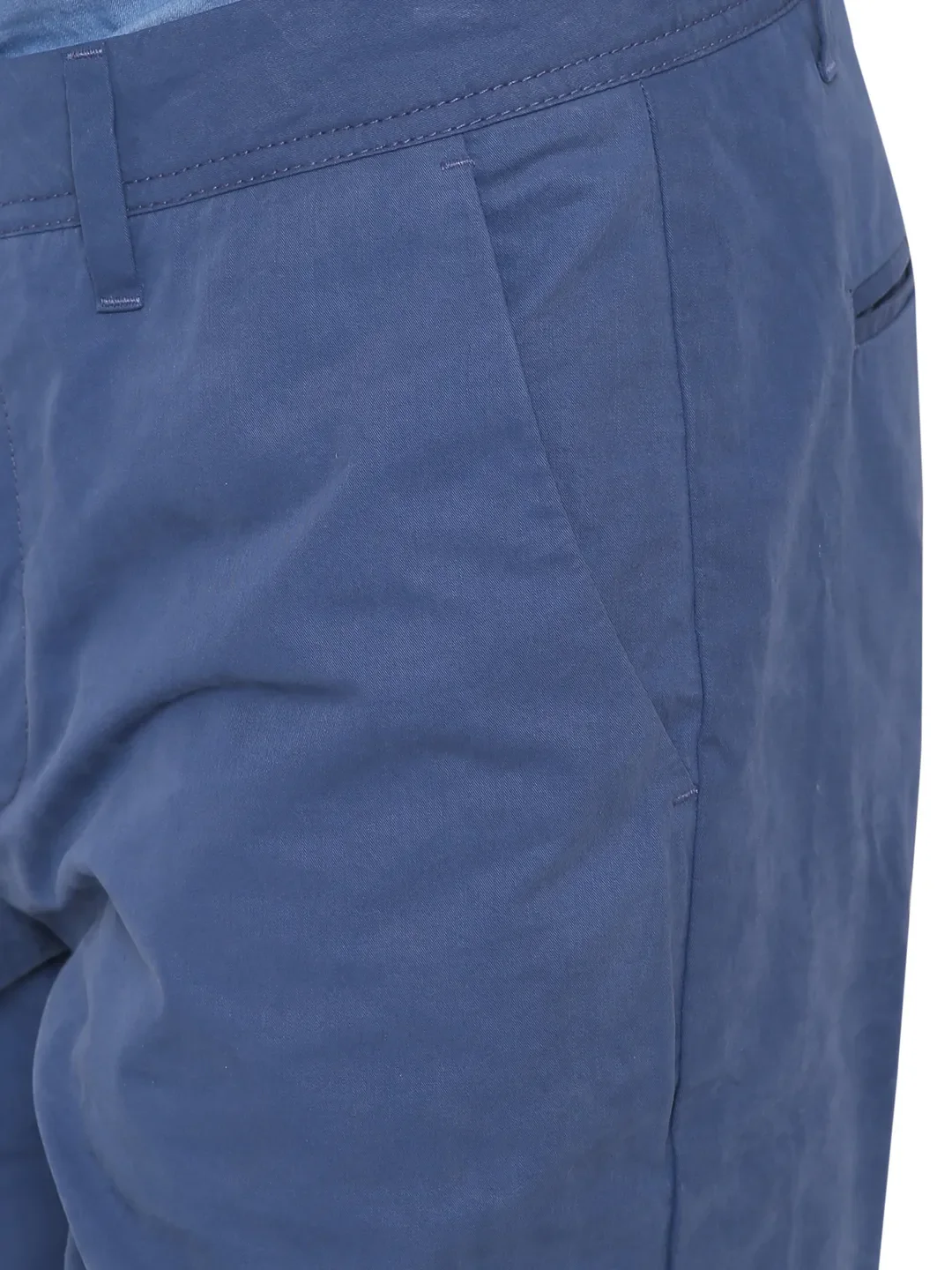 Blue Regular Fit Men's Shorts by Being Human Clothing - Image 6