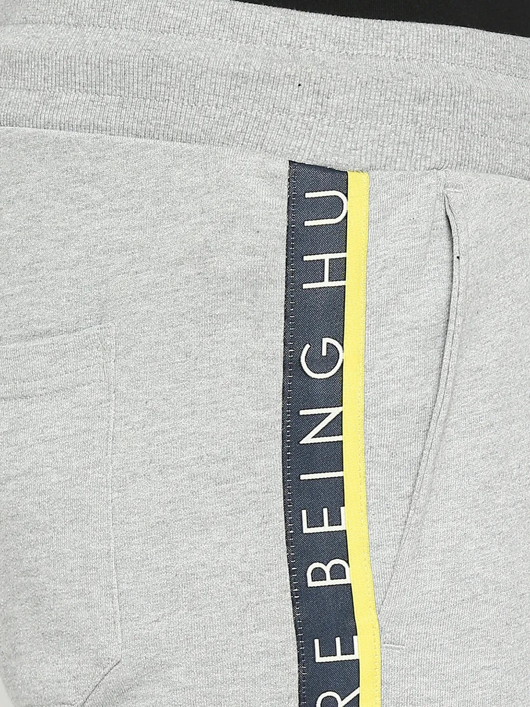 Grey Regular Fit Men's Shorts by Being Human Clothing - Image 5