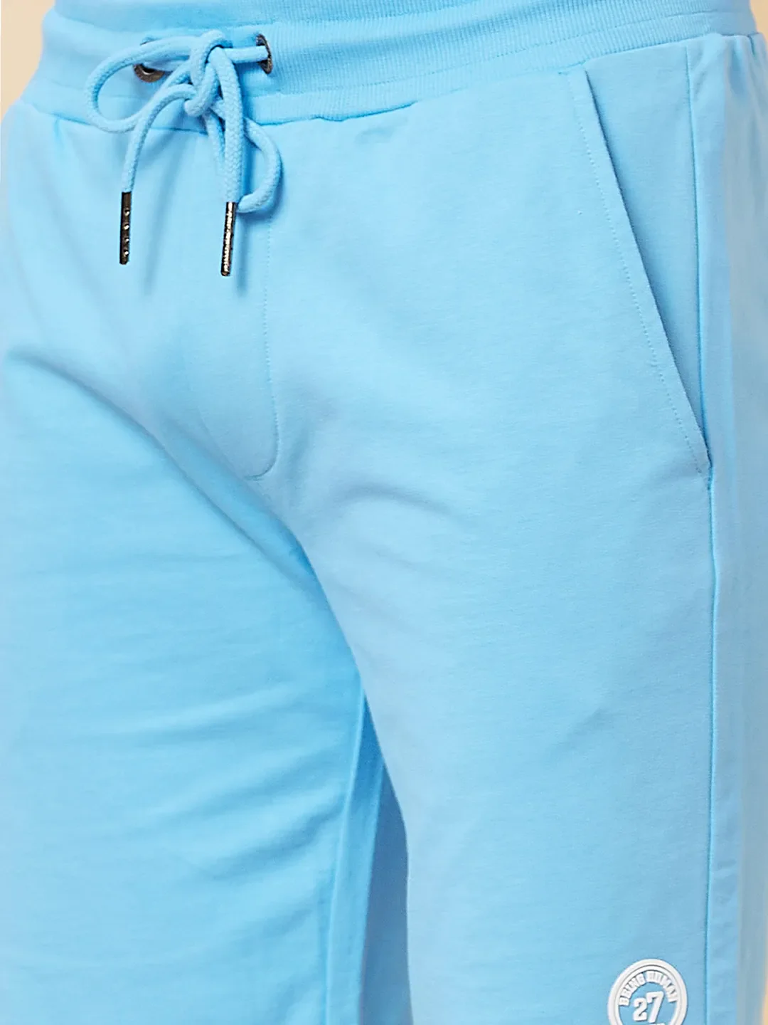 Blue Regular Fit Men's Shorts by Being Human Clothing - Image 4