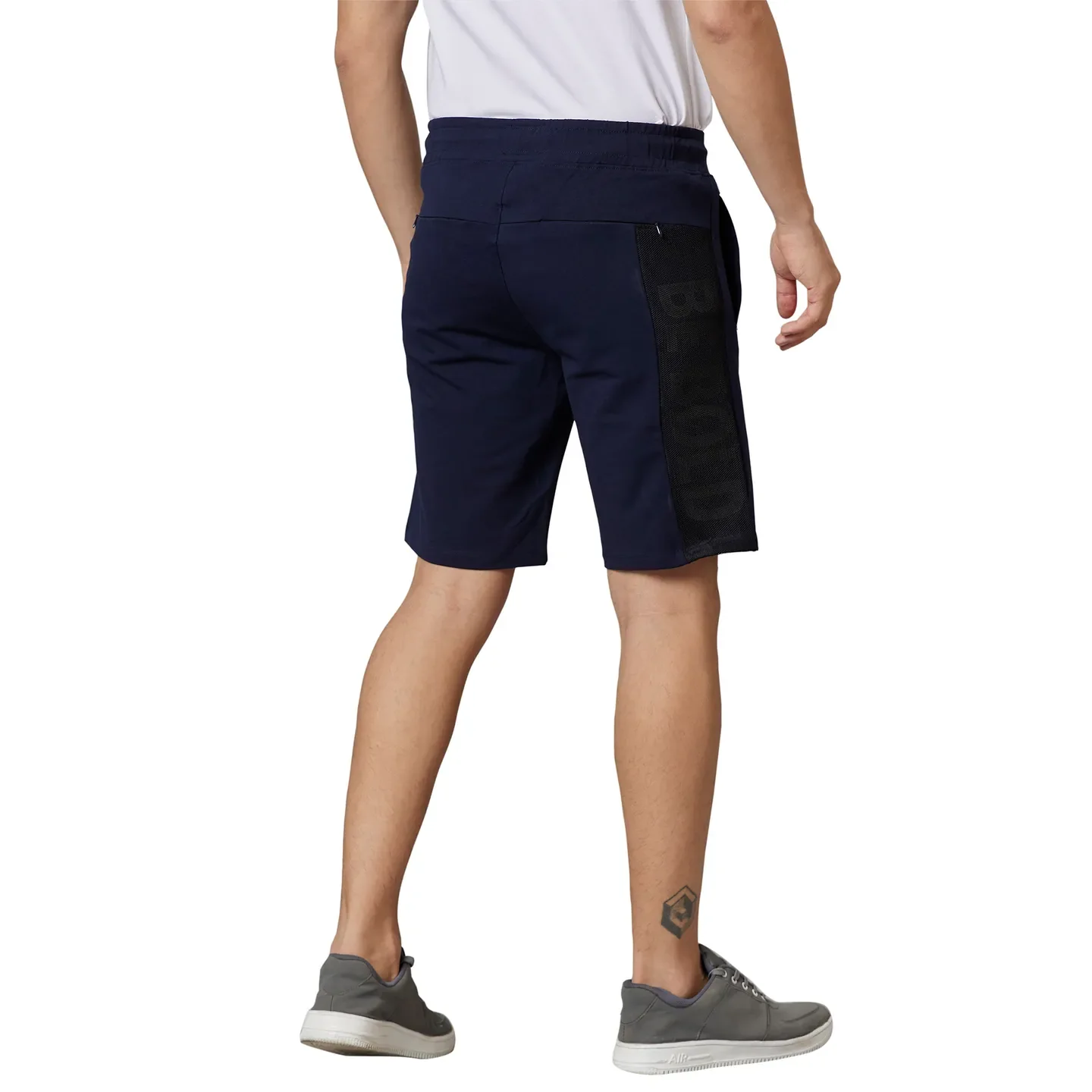 Blue Regular Fit Men's Shorts by Being Human Clothing - Image 2