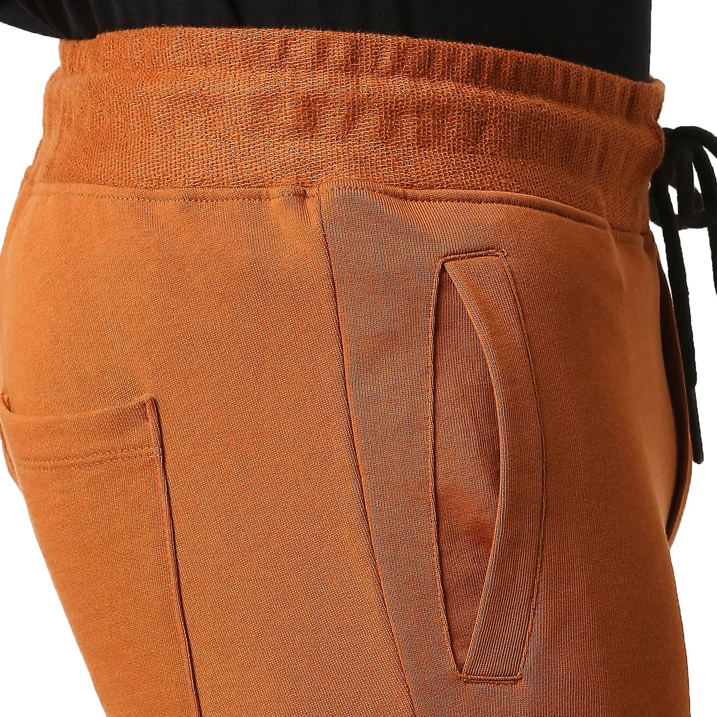 Orange Regular Fit Men's Shorts by Being Human Clothing - Image 4