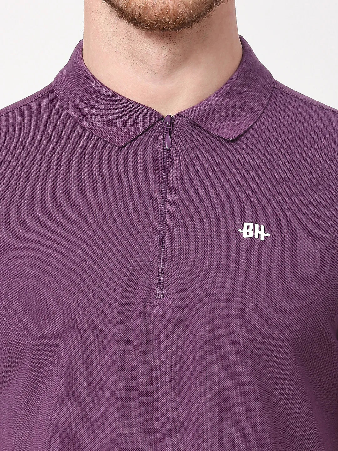 Green Regular Fit Men's Polo T-Shirt by Being Human Clothing - Image 2