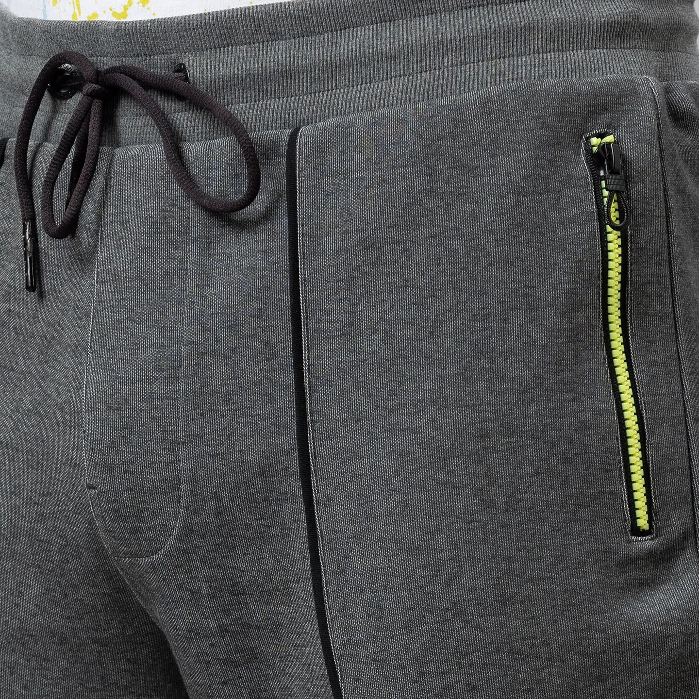 Grey Regular Fit Men's Track Pants by Being Human Clothing - Image 5