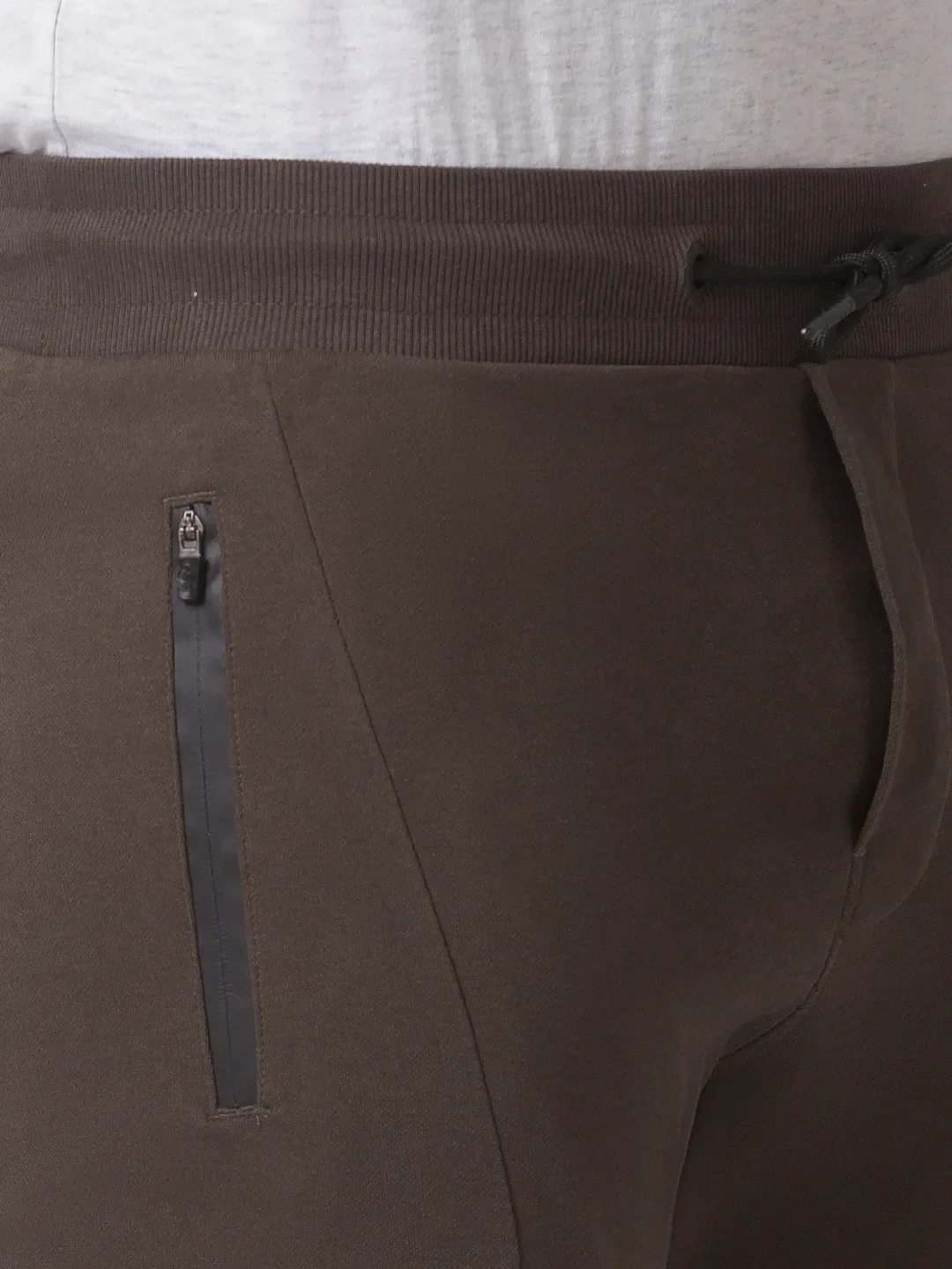 Green Regular Fit Men's Track Pants by Being Human Clothing - Image 3