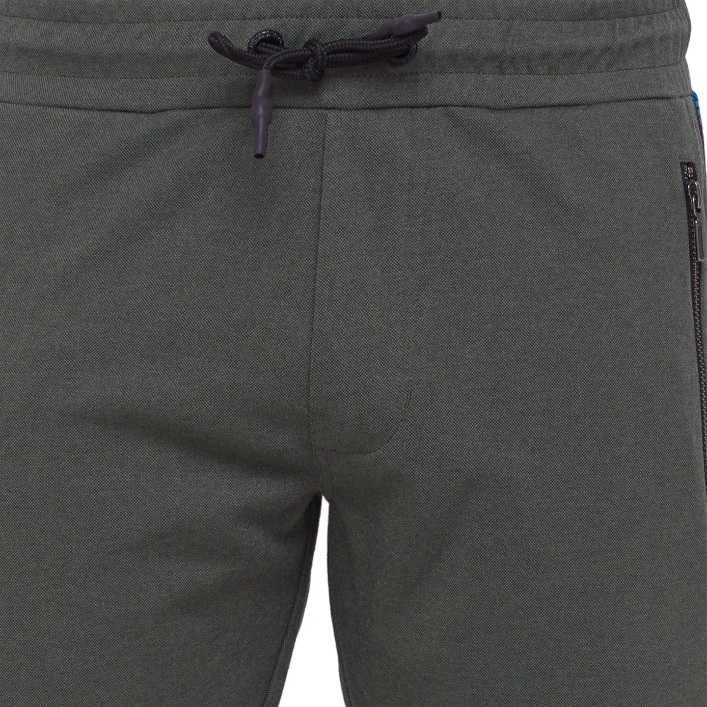 Forest Green Regular Fit Track Pants For Men By Being Human Clothing - Image 2