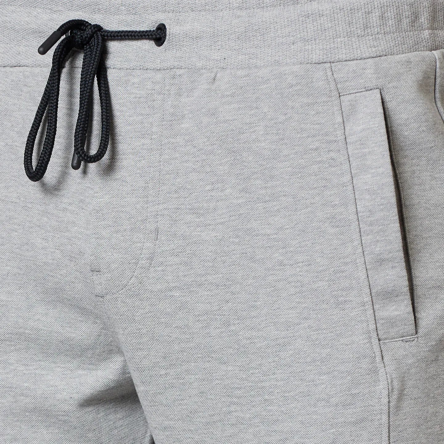 Grey Regular Fit Track Pants For Men By Being Human Clothing - Image 4