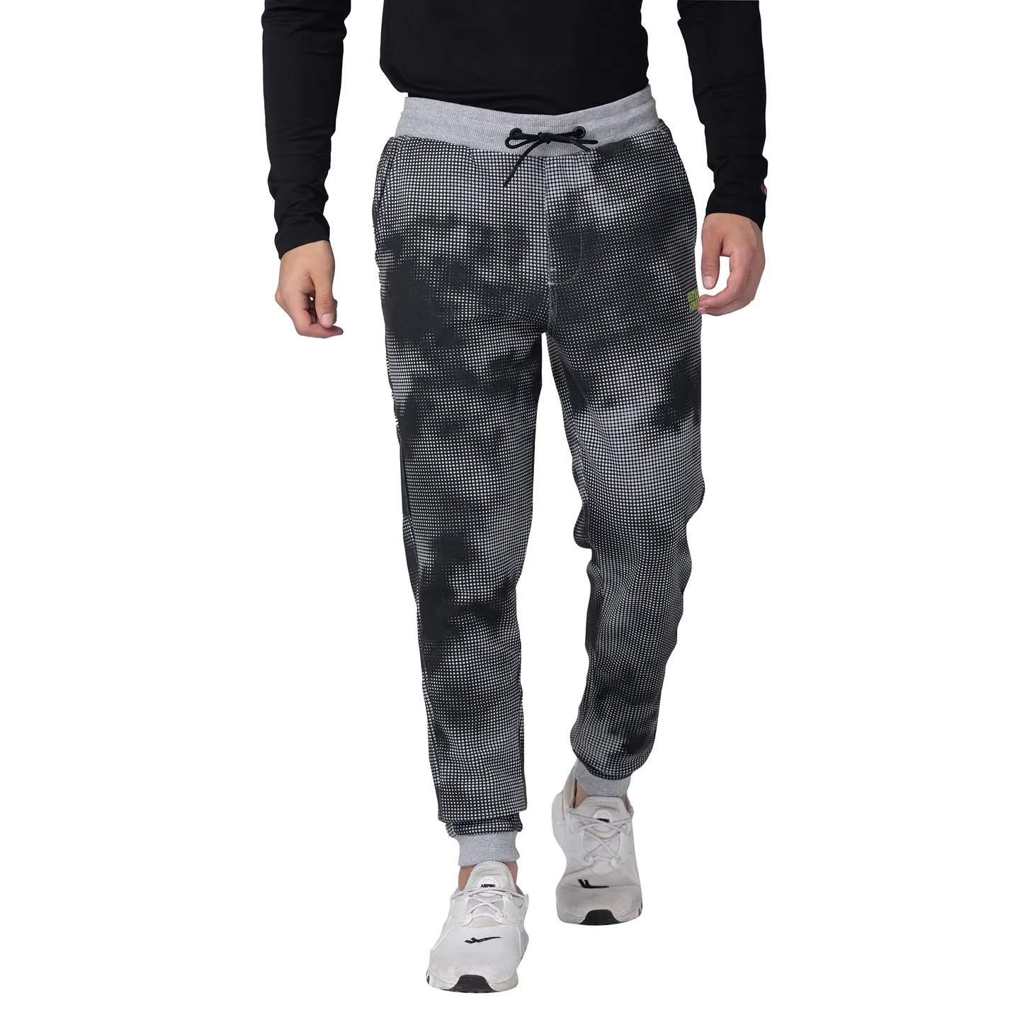 Grey Regular Fit Men's Track Pants by Being Human Clothing