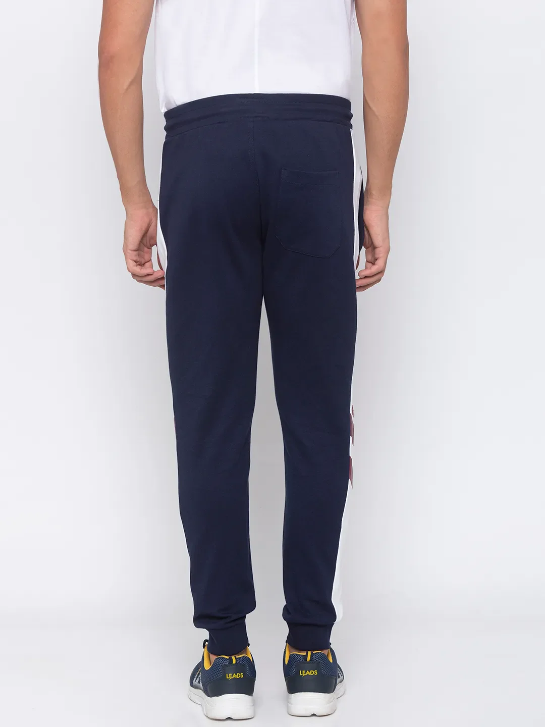 Blue Regular Fit Men's Track Pants by Being Human Clothing - Image 2