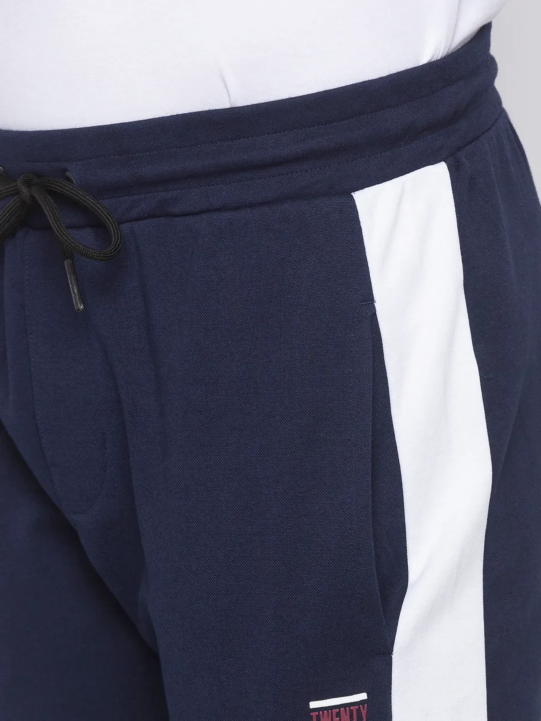 Blue Regular Fit Men's Track Pants by Being Human Clothing - Image 6