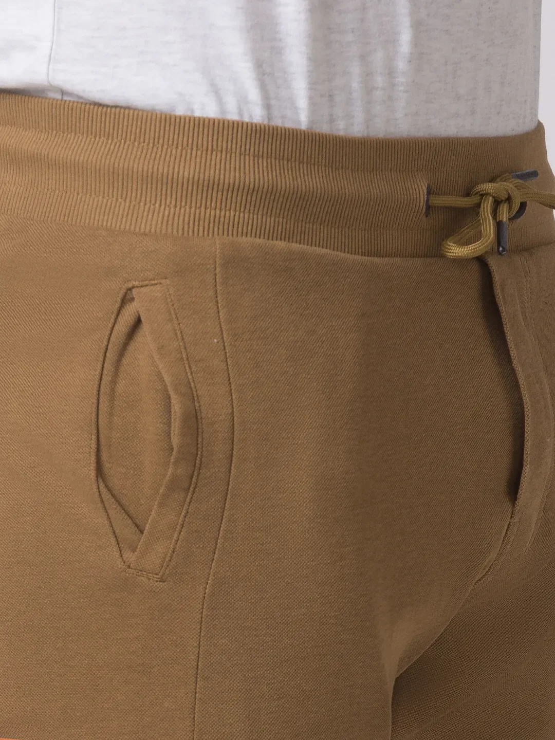 Brown Regular Fit Men's Track Pants by Being Human Clothing - Image 3