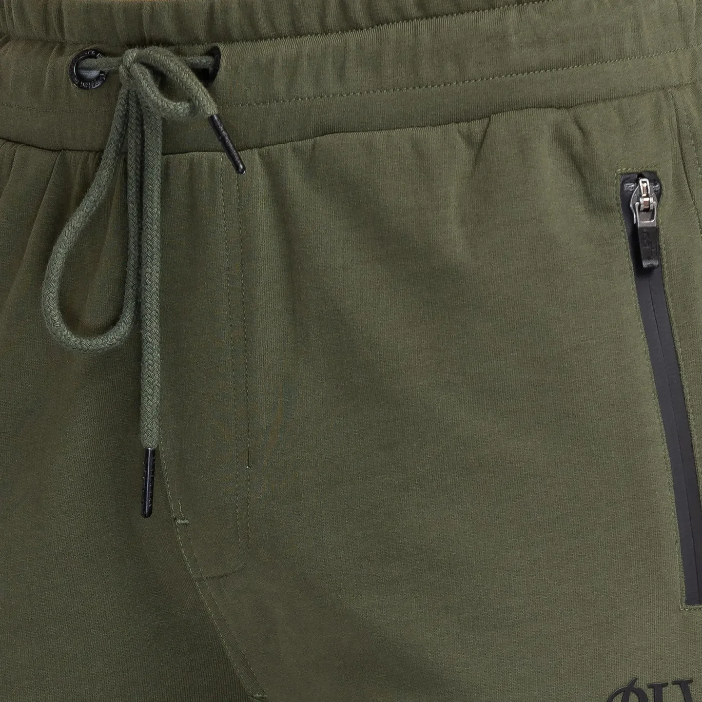 Olive Regular Fit Track Pants For Men By Being Human Clothing - Image 4
