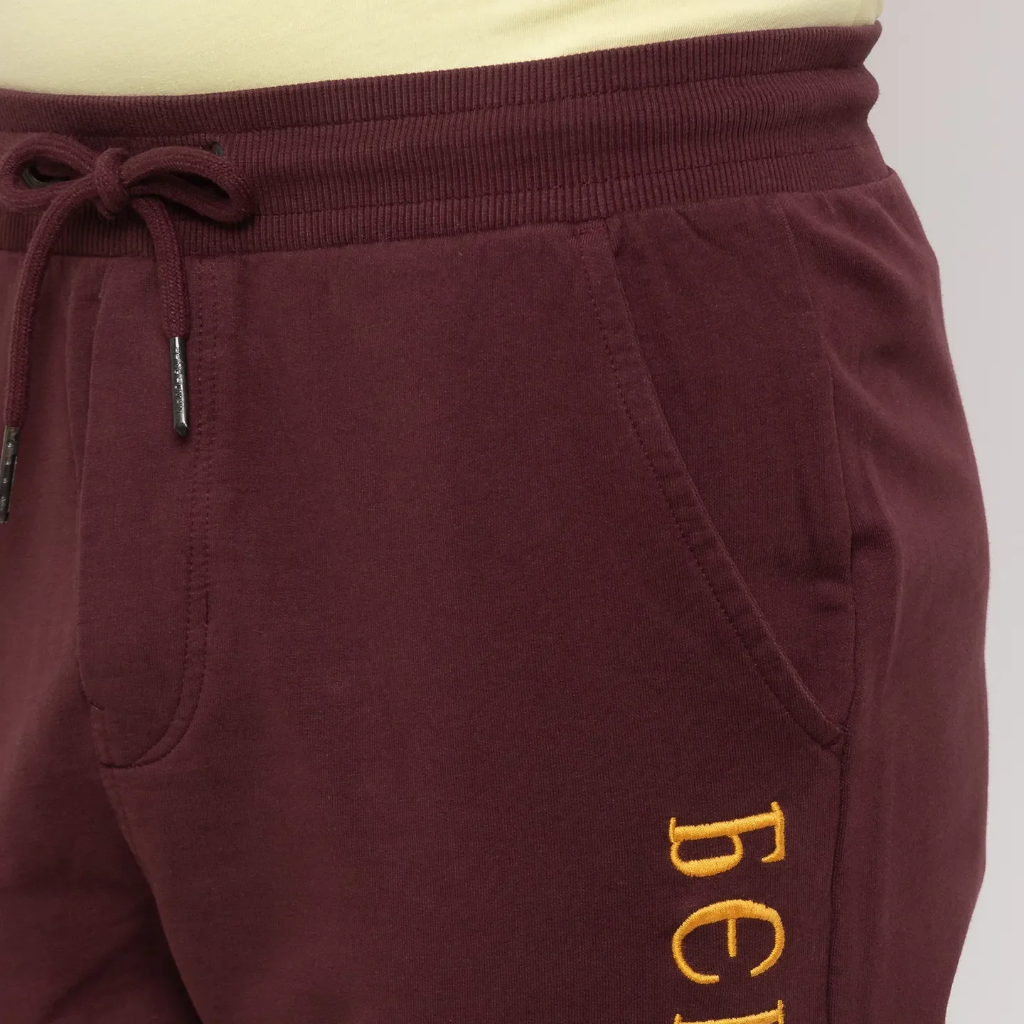 Red Regular Fit Men's Track Pants by Being Human Clothing - Image 5