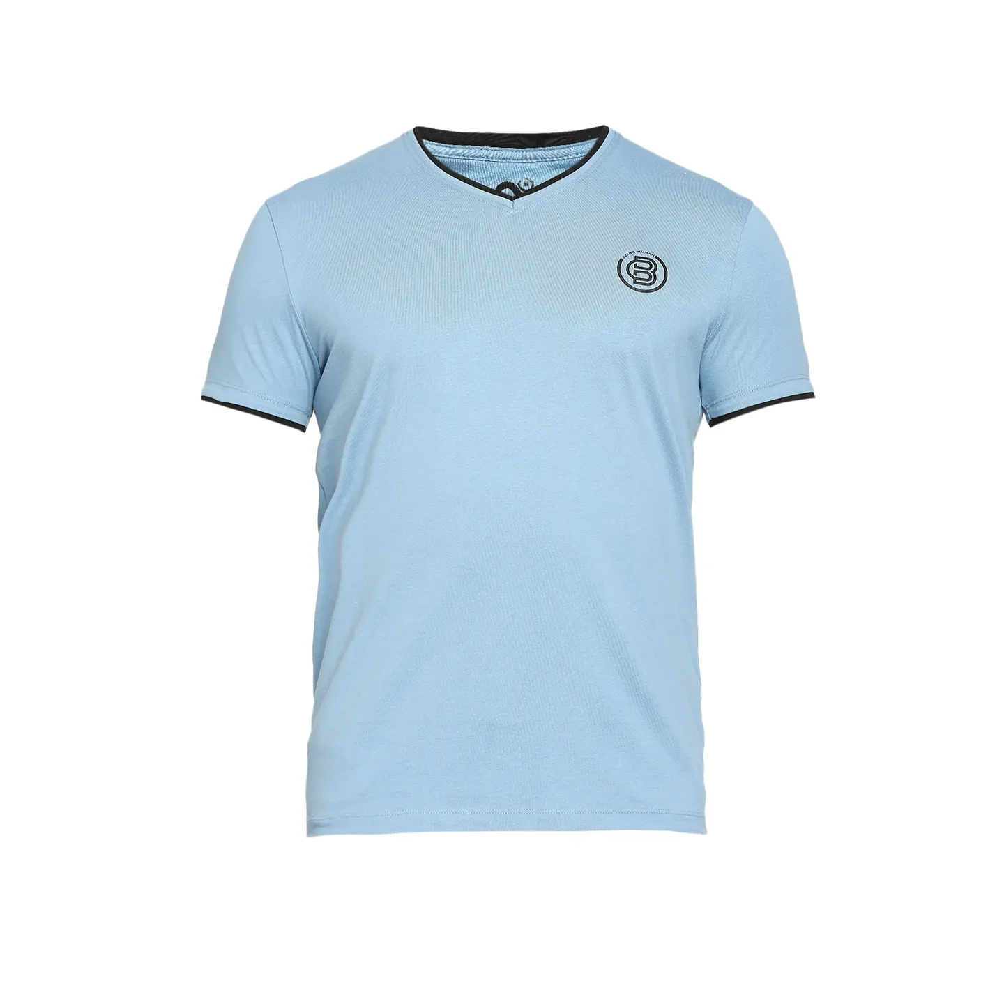 Blue Regular Fit Men's Short Sleeves T-Shirt by Being Human Clothing - Image 7