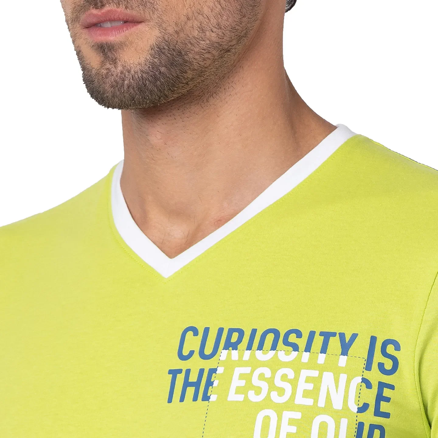 Green Regular Fit Men's Short Sleeves T-Shirt by Being Human Clothing - Image 5