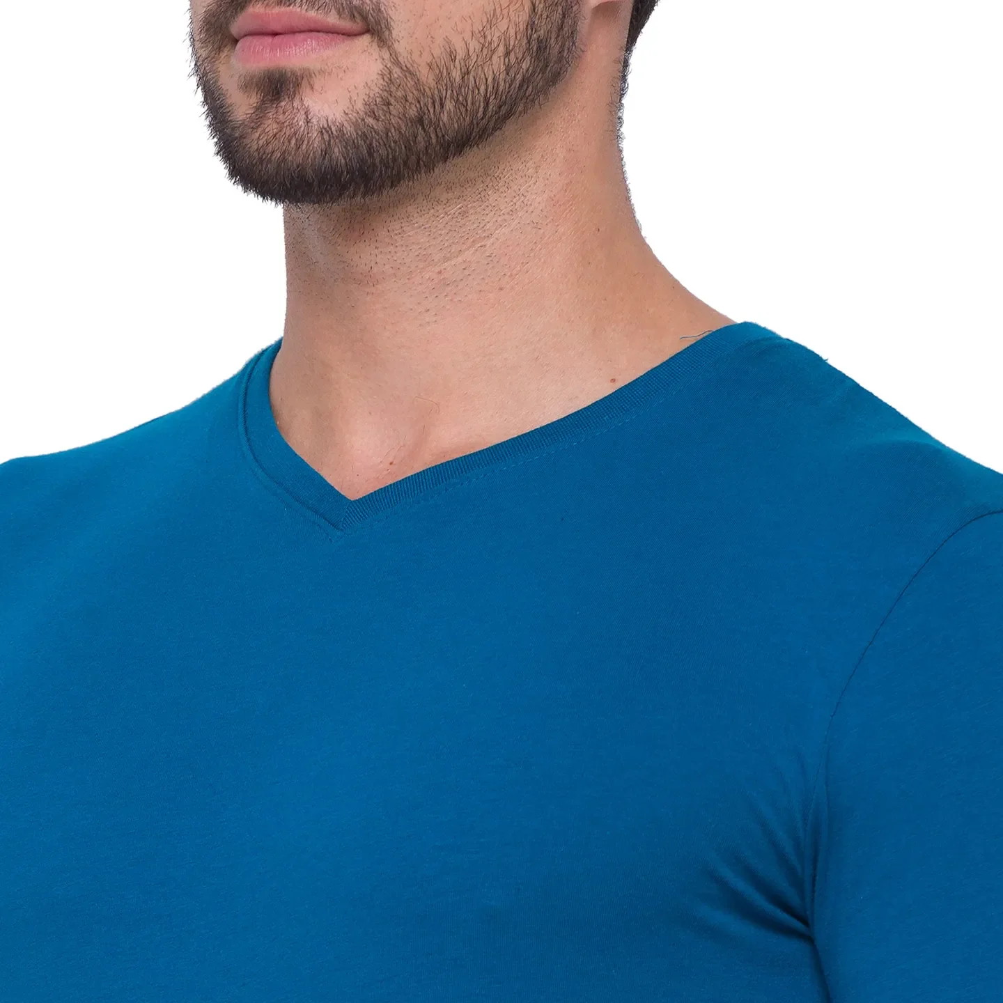 Blue Regular Fit Men's Long Sleeves T-Shirt by Being Human Clothing - Image 2