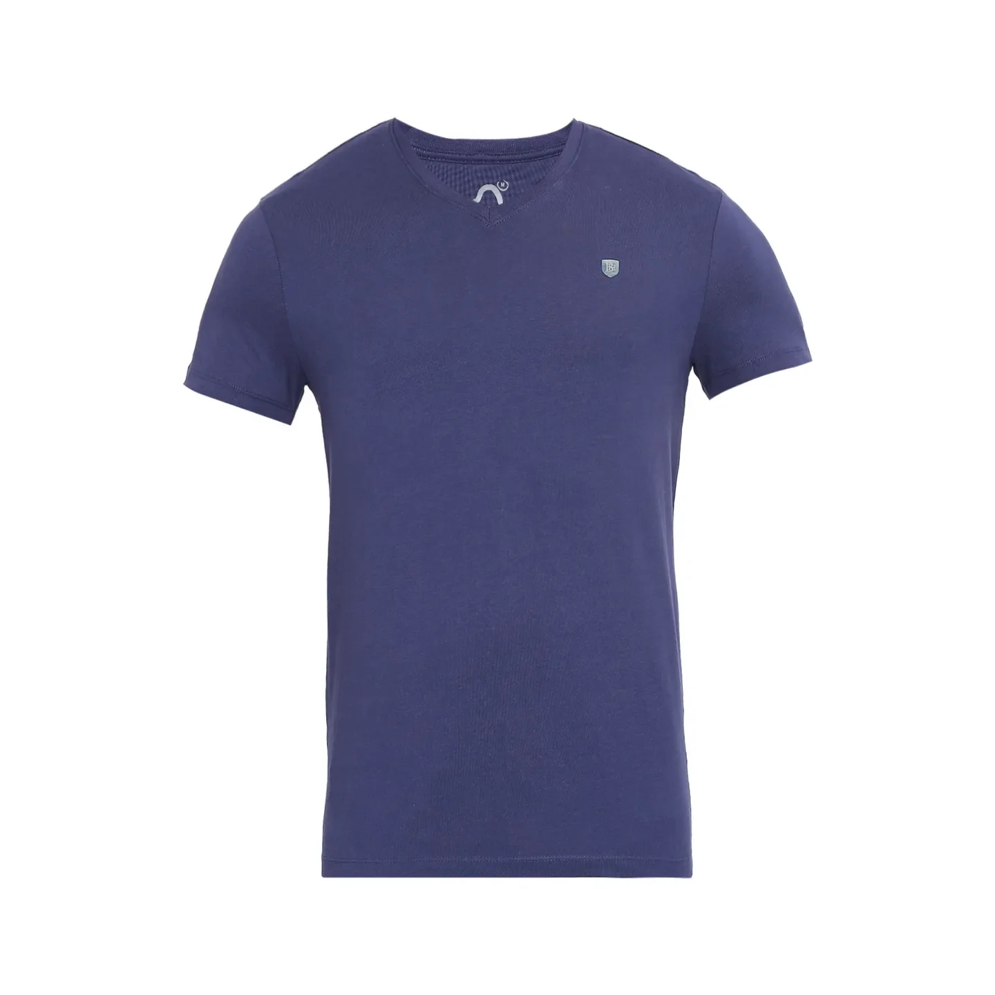 Blue Regular Fit Men's Short Sleeves T-Shirt by Being Human Clothing - Image 13