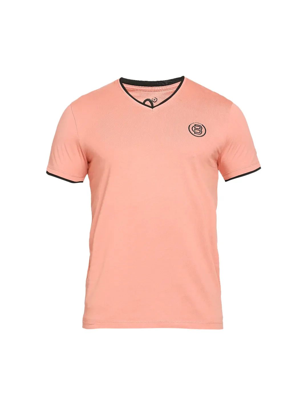 Red Regular Fit Men's Short Sleeves T-Shirt by Being Human Clothing - Image 8
