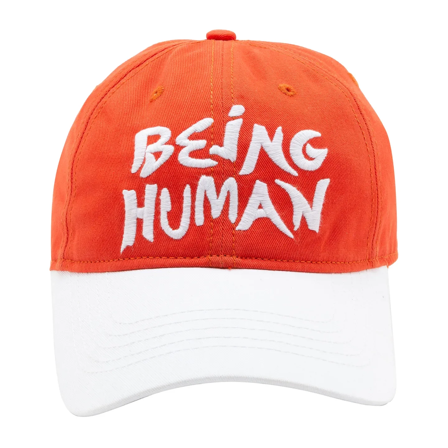 Rust Cotton Unisex Cap by Being Human Clothing