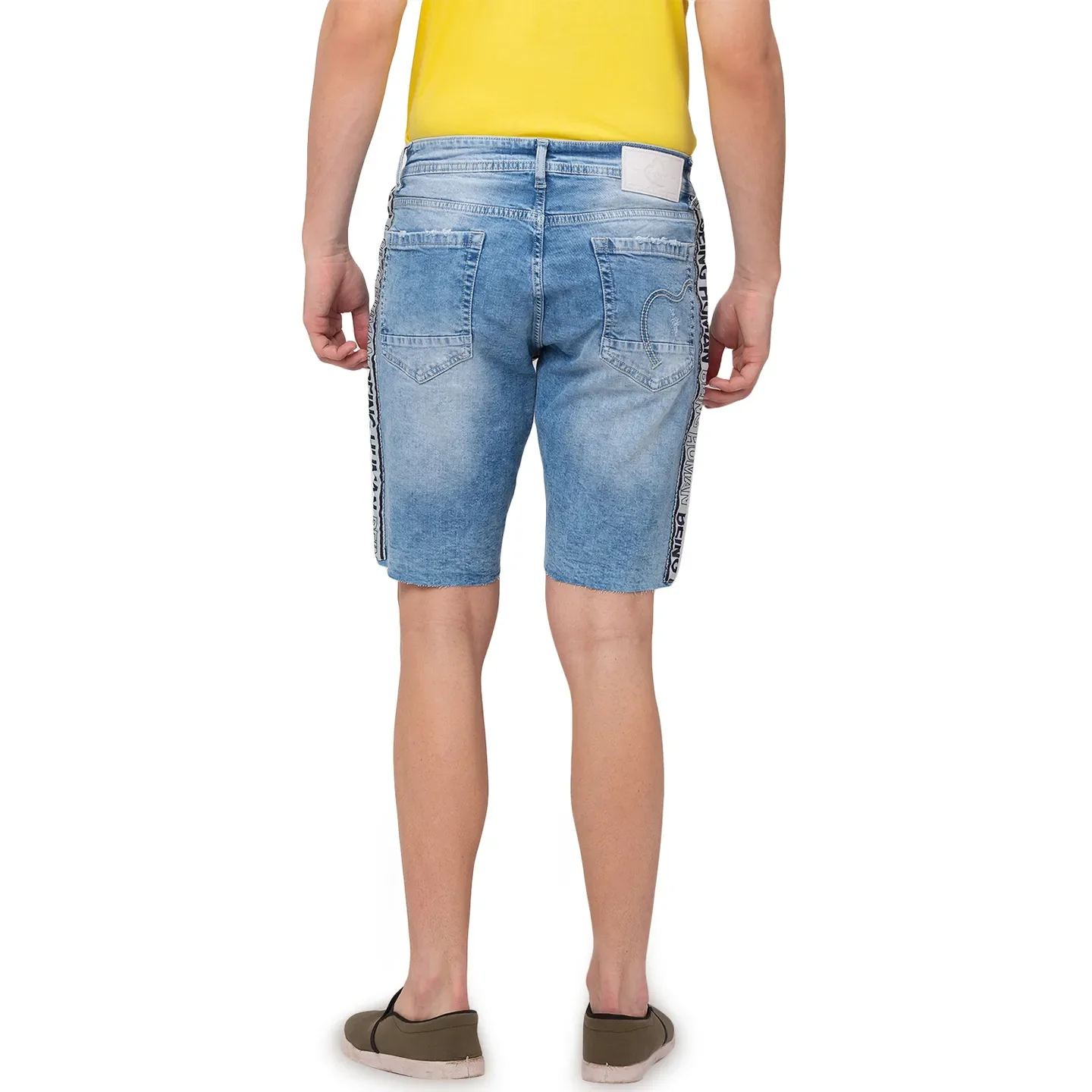 Blue Shorts Fit Men's Shorts by Being Human Clothing - Image 5