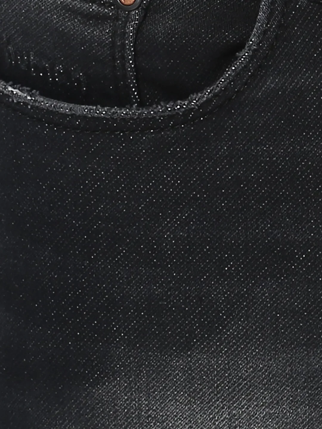 Black Skinny Straight Fit Men's Denims by Being Human Clothing - Image 5