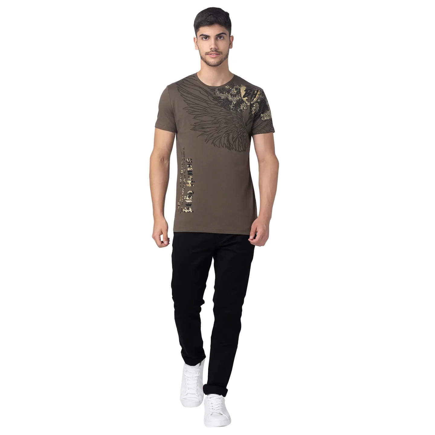 Blue Skinny Straight Fit Men's Denims by Being Human Clothing - Image 5