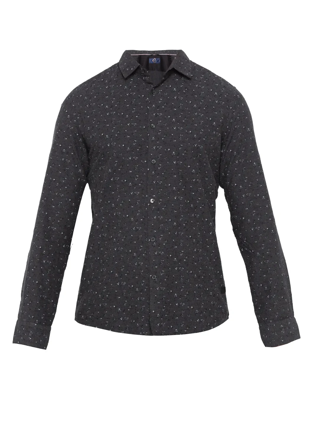 Grey Regular Fit Regular Collar Long Sleeves Cotton Men's Shirt by Being Human Clothing - Image 6