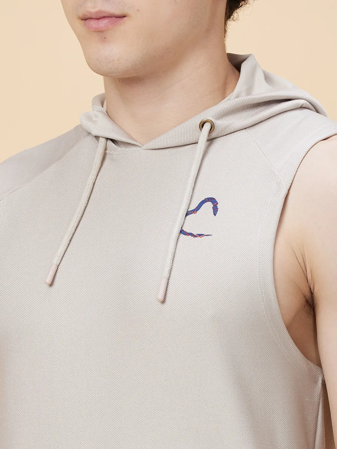 Fawn Slim Fit Hooded Neck Men's T-Shirt by Being Human Clothing - Image 5