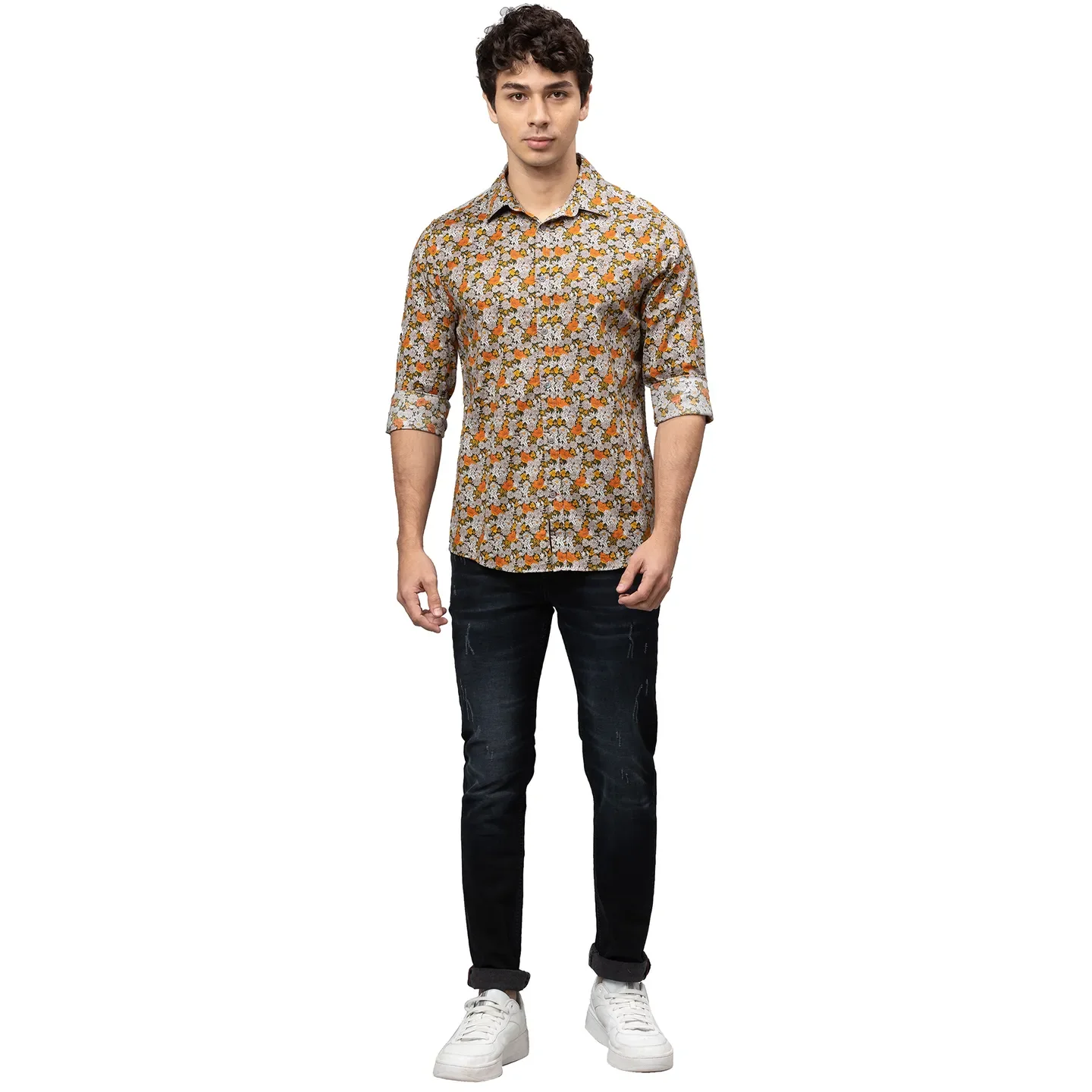 Blue Slim Straight Fit Men's Denims by Being Human Clothing - Image 2