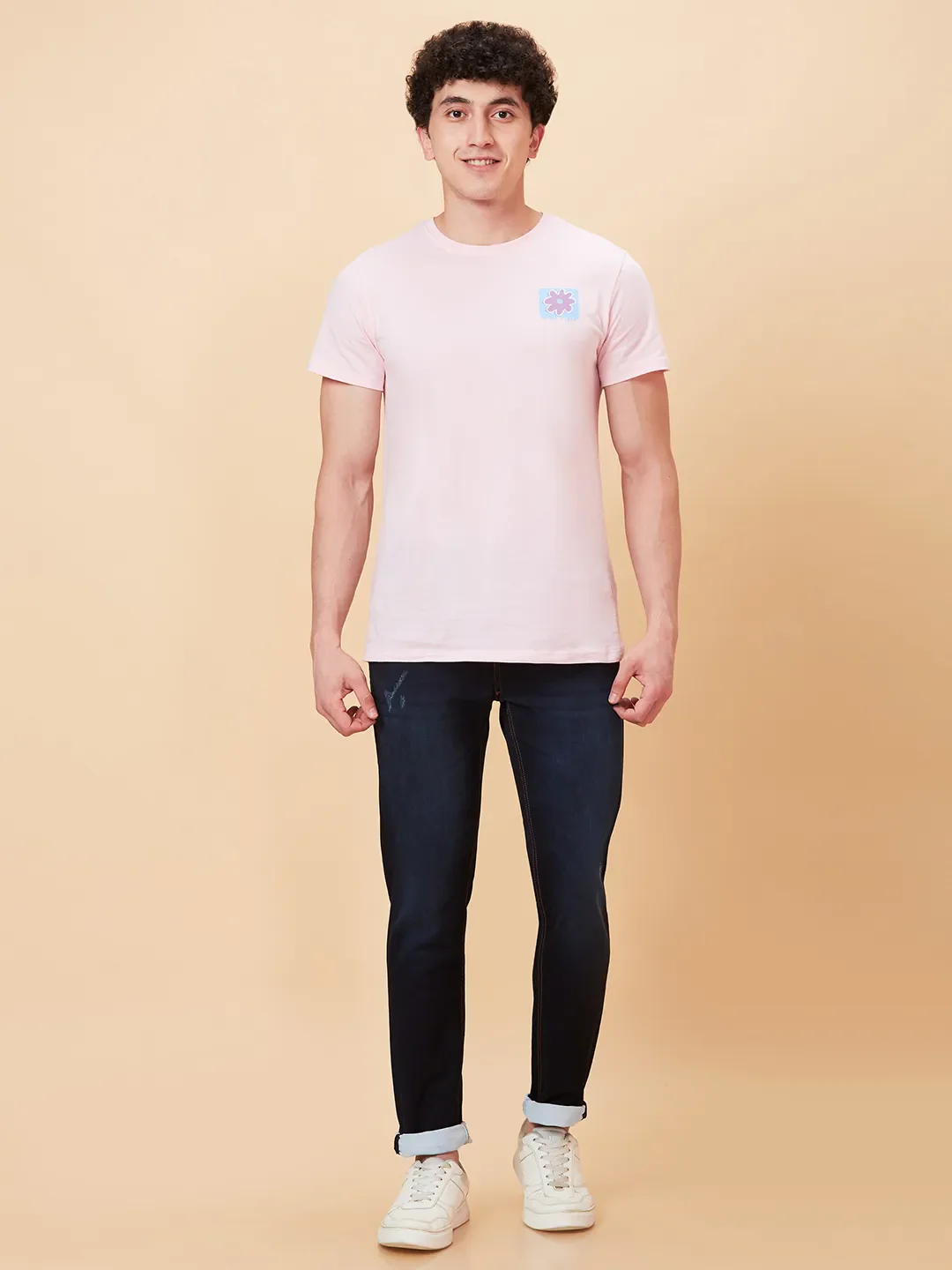 Blue Slim Fit Men's Denims by Being Human Clothing - Image 2