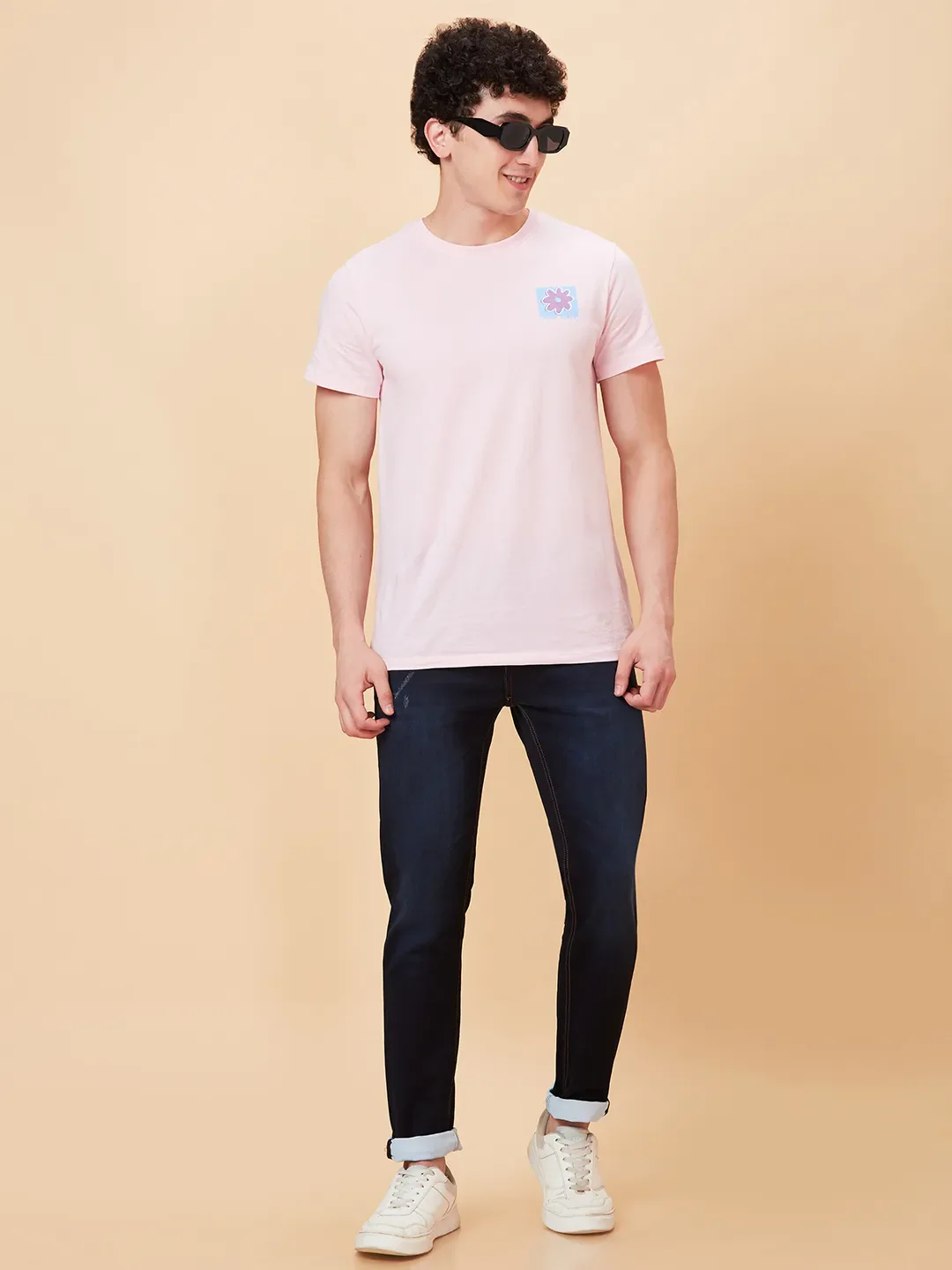 Blue Slim Fit Men's Denims by Being Human Clothing - Image 6