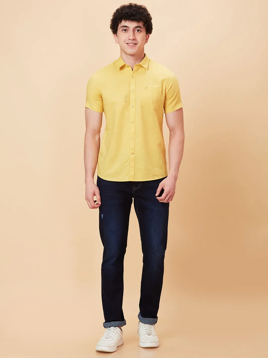 Blue Slim Fit Men's Denims by Being Human Clothing - Image 2