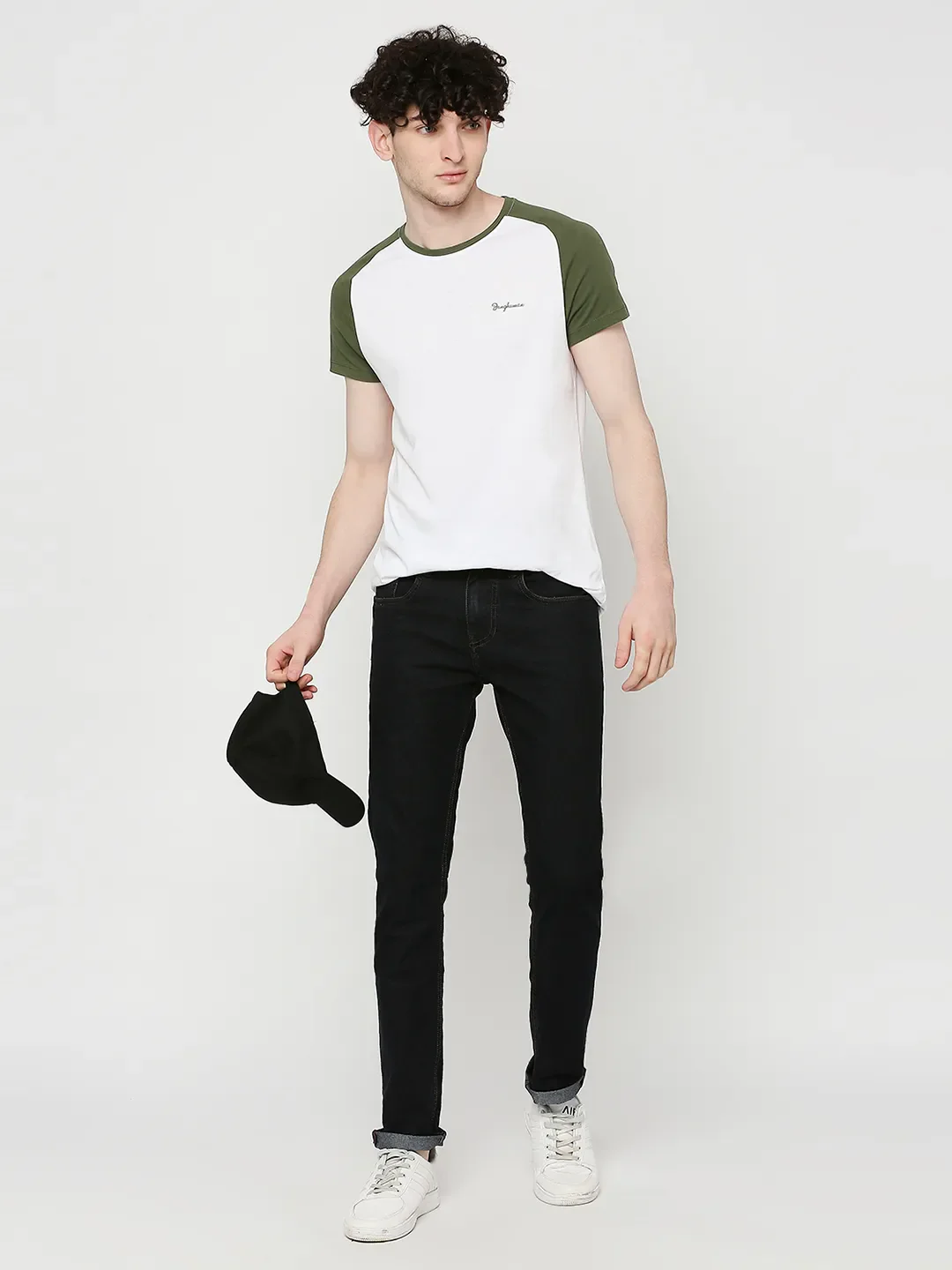 Blue Slim Straight Fit Men's Denims by Being Human Clothing - Image 6