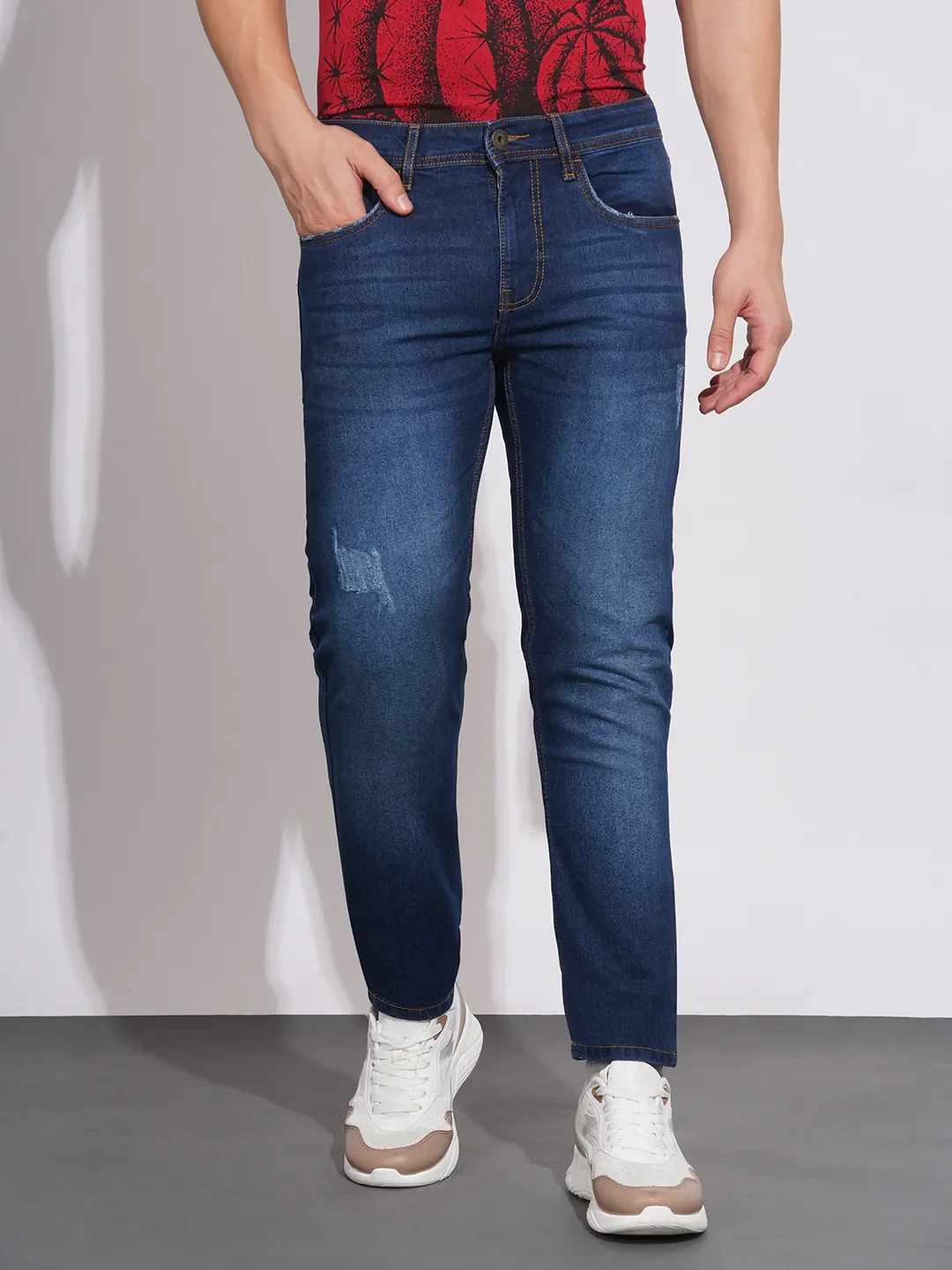 Blue Men's Denims by Being Human Clothing