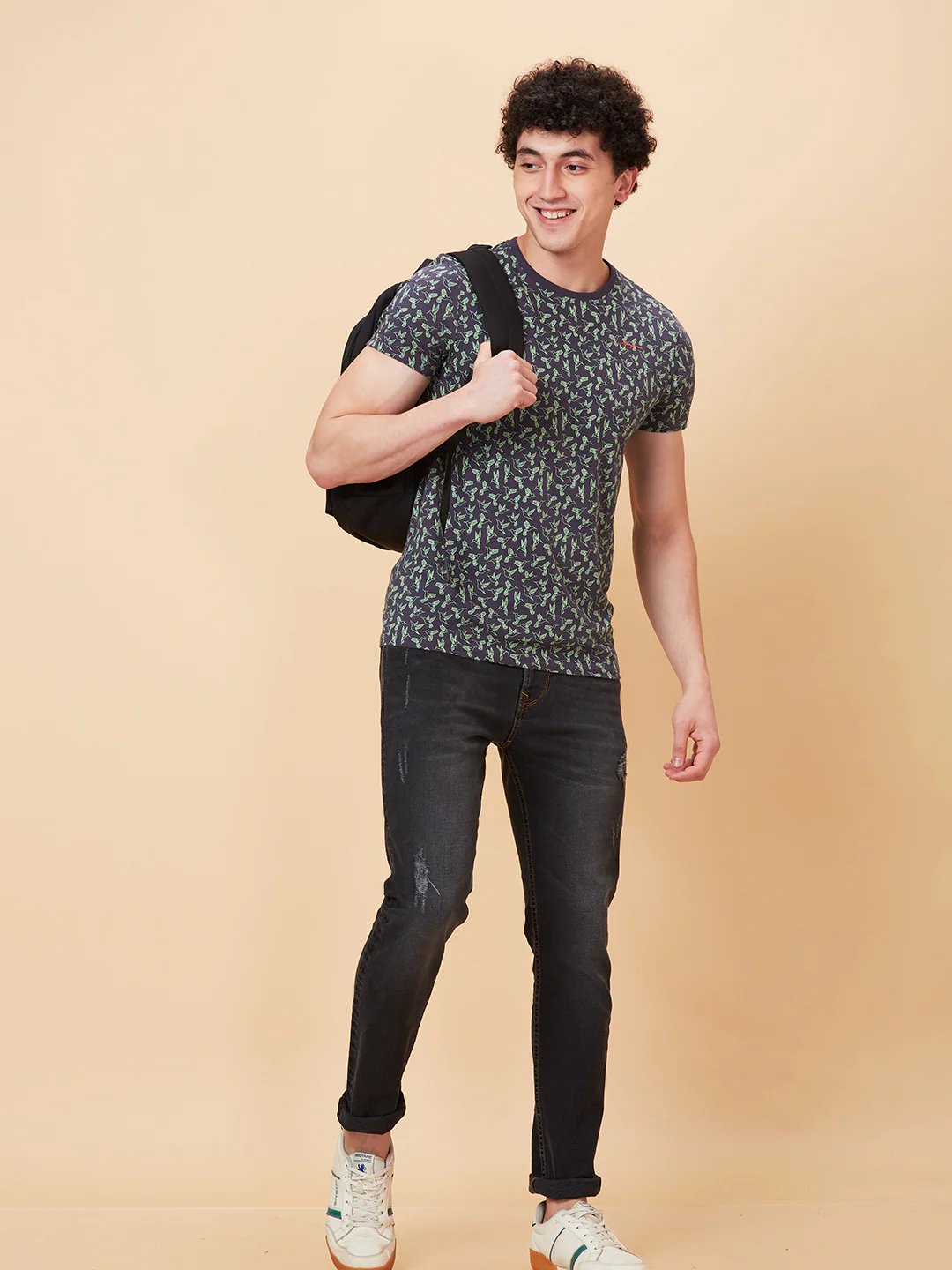 Grey Slim Fit Denims For Men By Being Human Clothing - Image 6