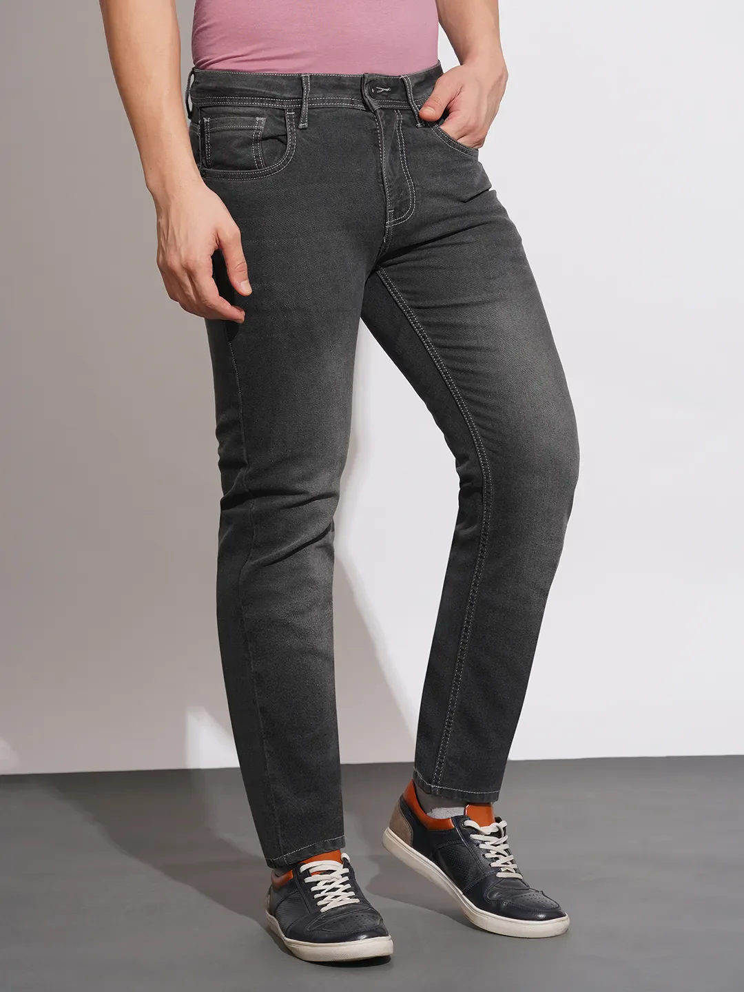 Grey Men's Denims by Being Human Clothing - Image 2